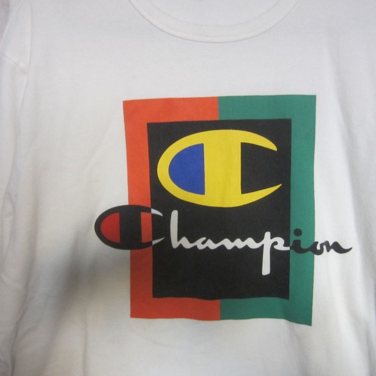 Champion Vintage 90s Style Graphic Tee White Champion Heritage XL Size US XL / EU 56 / 4 - 3 Thumbnail
