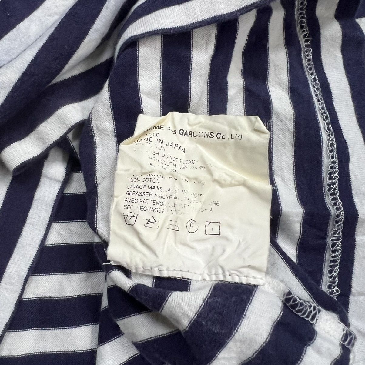 Comme des Garcons PLAY Play Comme Des Garcons Stripe Ls Shirt Size S / US 4 / IT 40 - 6 Thumbnail