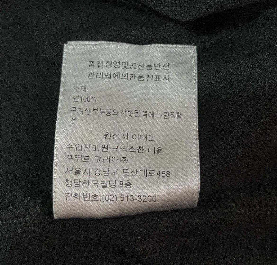 Dior Dior Black Cotton Piqué Polo Shirt with Bee Embroidery Size US S / EU 44-46 / 1 - 7 Thumbnail
