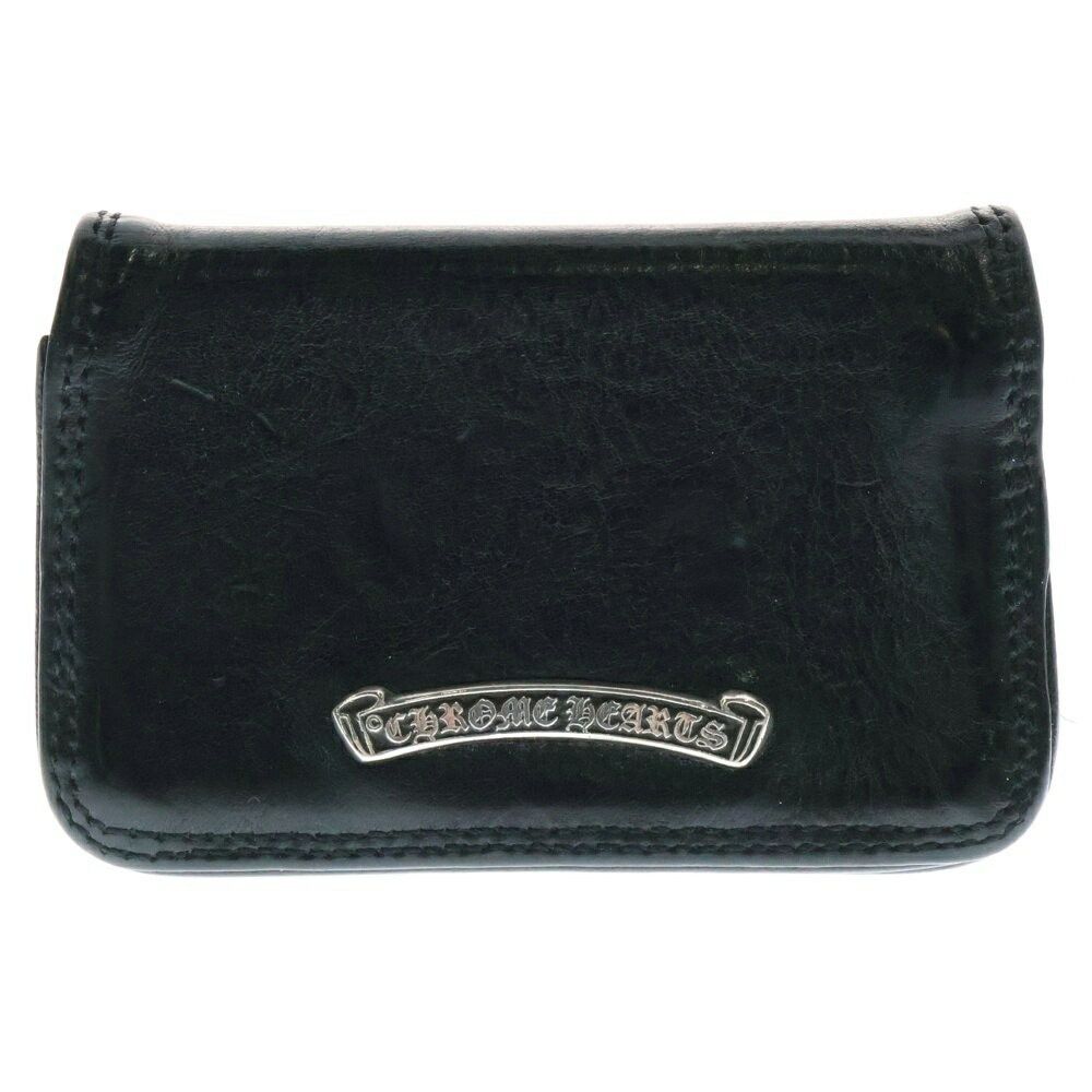 Chrome Hearts Card Case Leather With Grommets