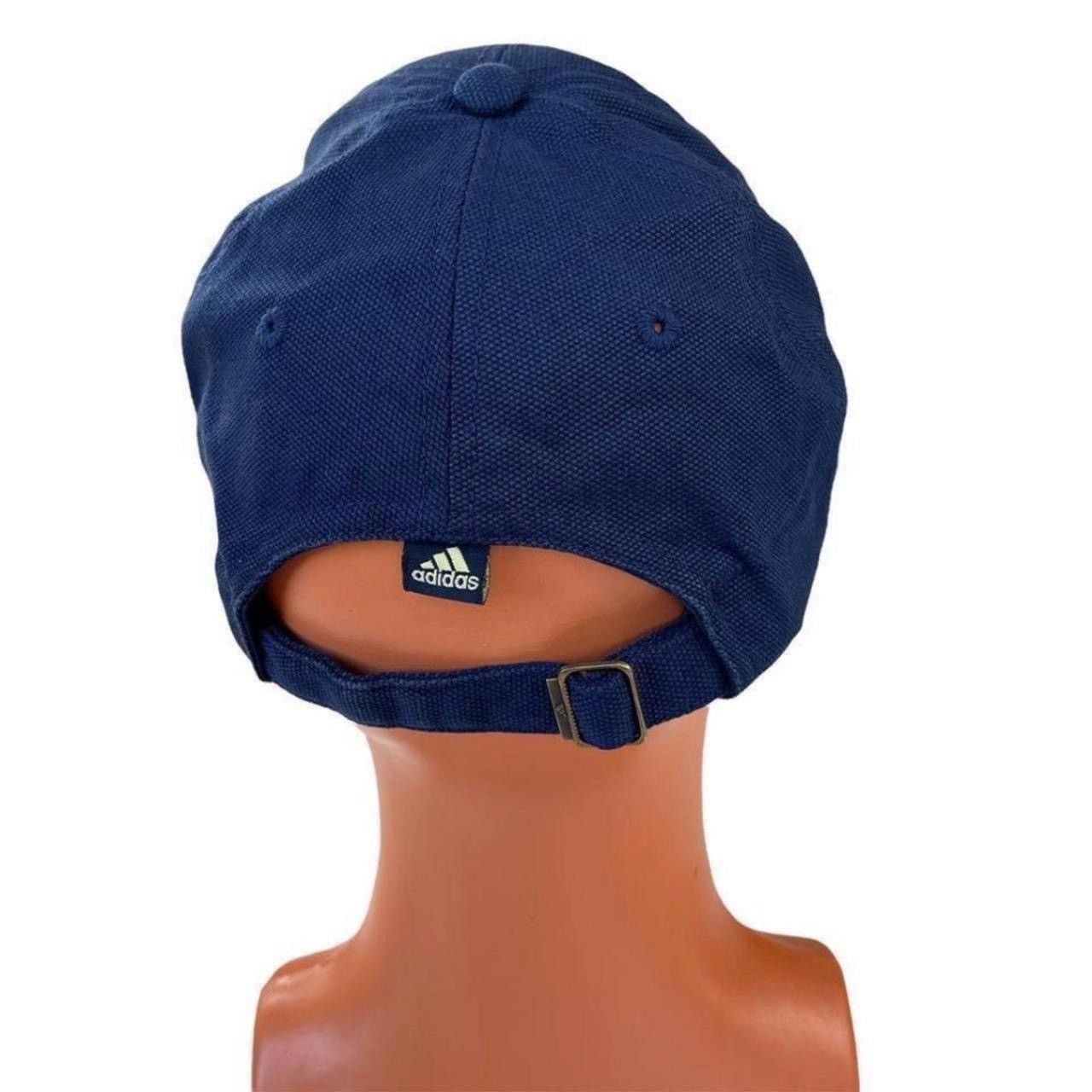Adidas Vintage Adidas baseball Cap Adjustable Hat Rare Design Size ONE SIZE - 3 Thumbnail