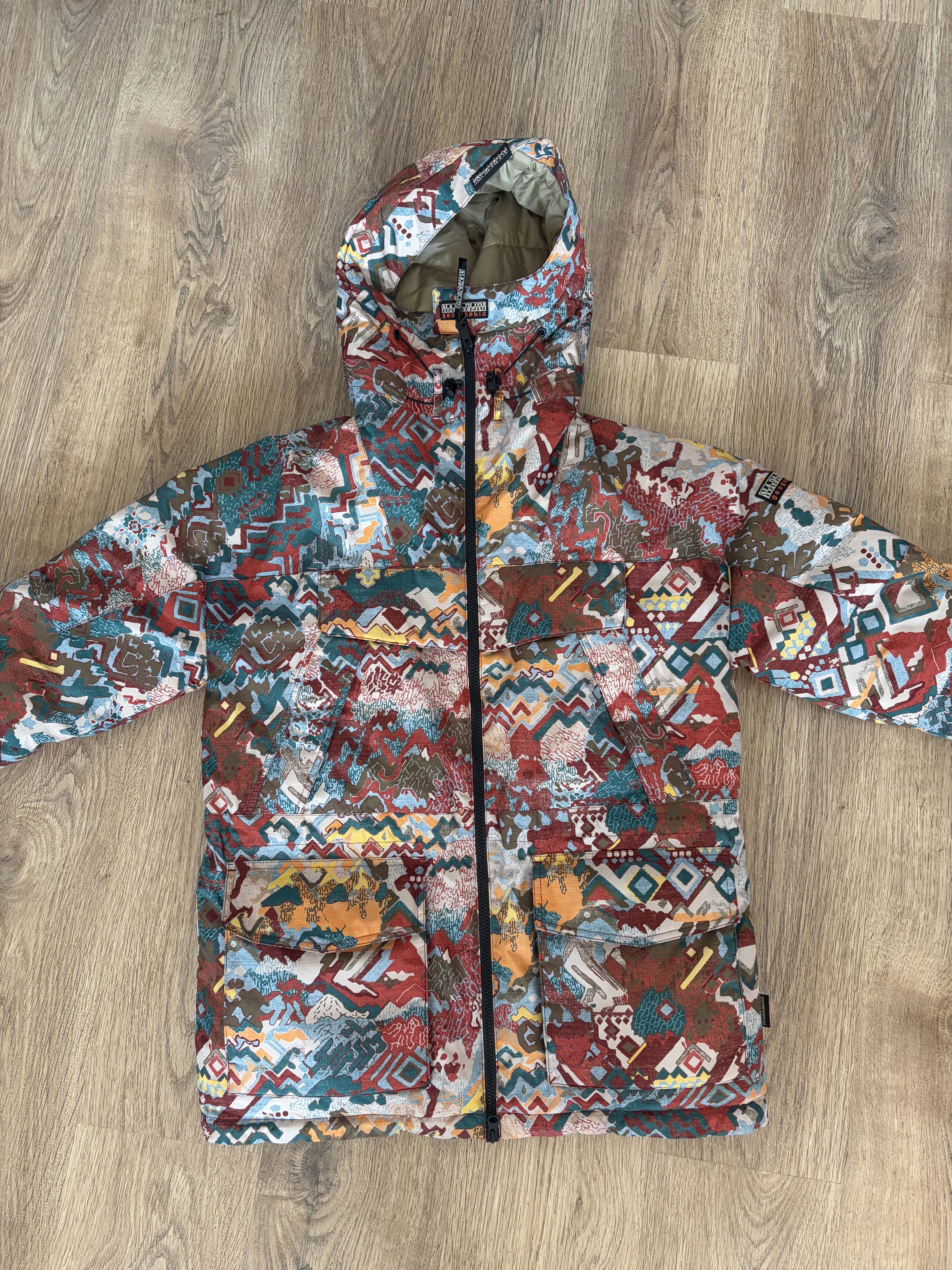 Napapijri Napapirji skidoo AOP vintage jacket S Size US S / EU 44-46 / 1 - 1 Thumbnail