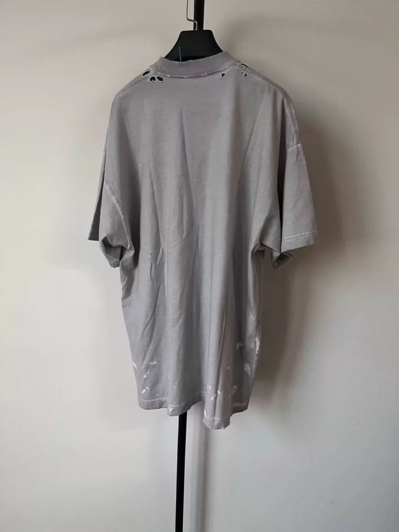 Balenciaga Balenciaga Flame Band Short Sleeve T-Shirt Size US S / EU 44-46 / 1 - 2 Thumbnail