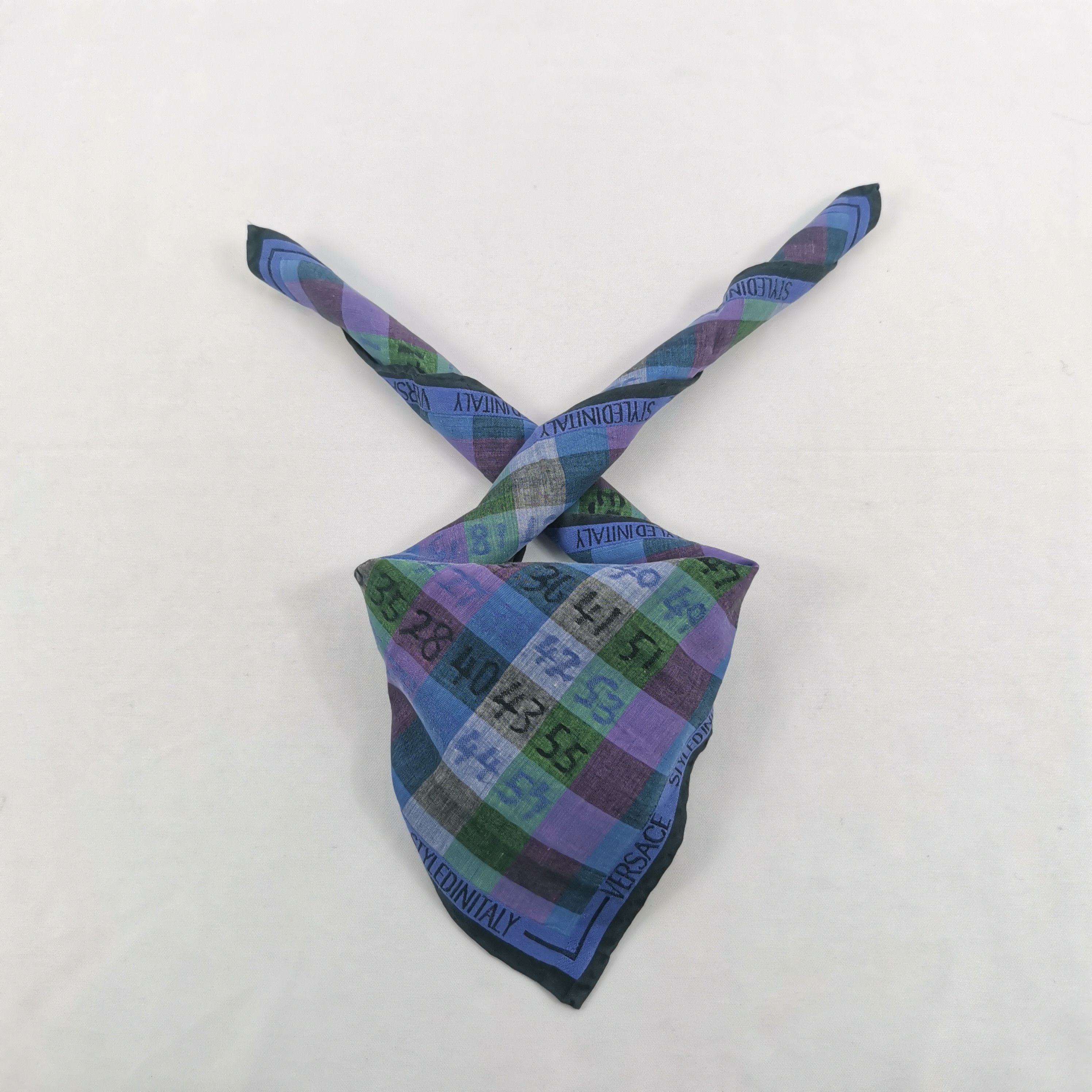 Vintage Vintage Versace Handkerchief Neckerchief Bandana Size ONE SIZE - 1 Thumbnail