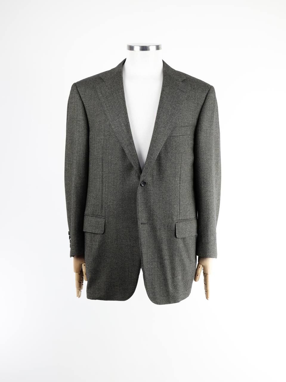 Canali CANALI Wool light blazer jacket Size 54R - 1 Thumbnail