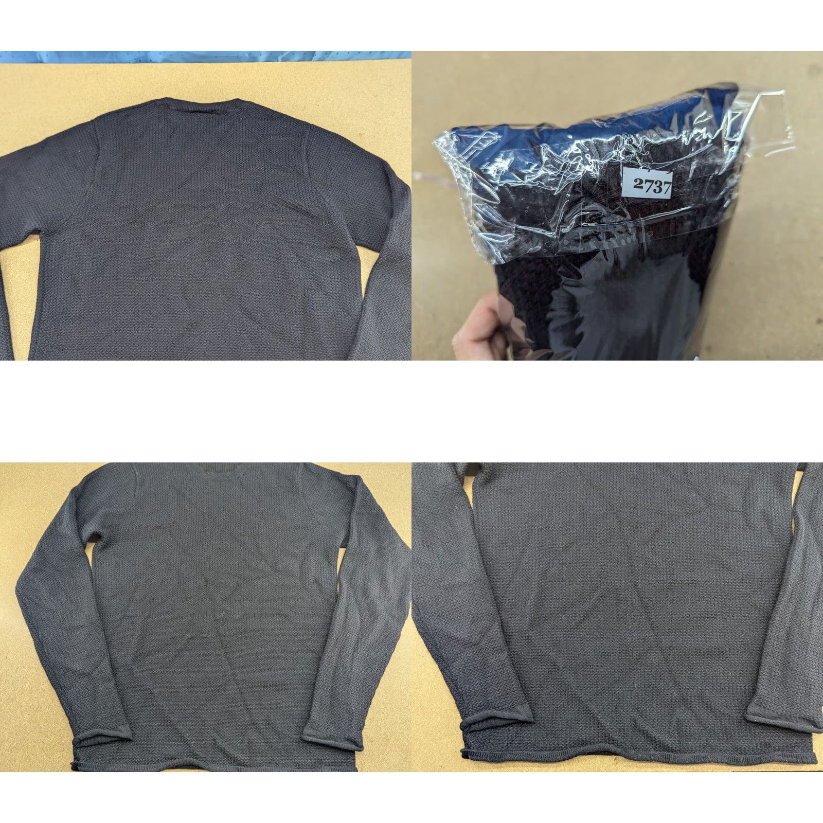 Paul Smith Paul Smith Mens Sweater Knitted Jumper 100% Wool Black Long Sleeve Size M Pullover Adults Regular Knit 80s Theme Size US M / EU 48-50 / 2 - 9 Thumbnail