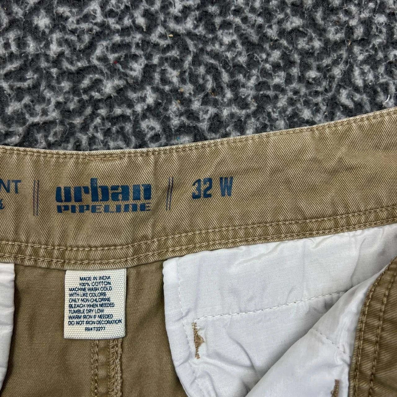Urban Pipeline Urban Pipeline Shorts Men 32 Chino Pockets Flat Front Cotton Size US 32 / EU 48 - 7 Thumbnail