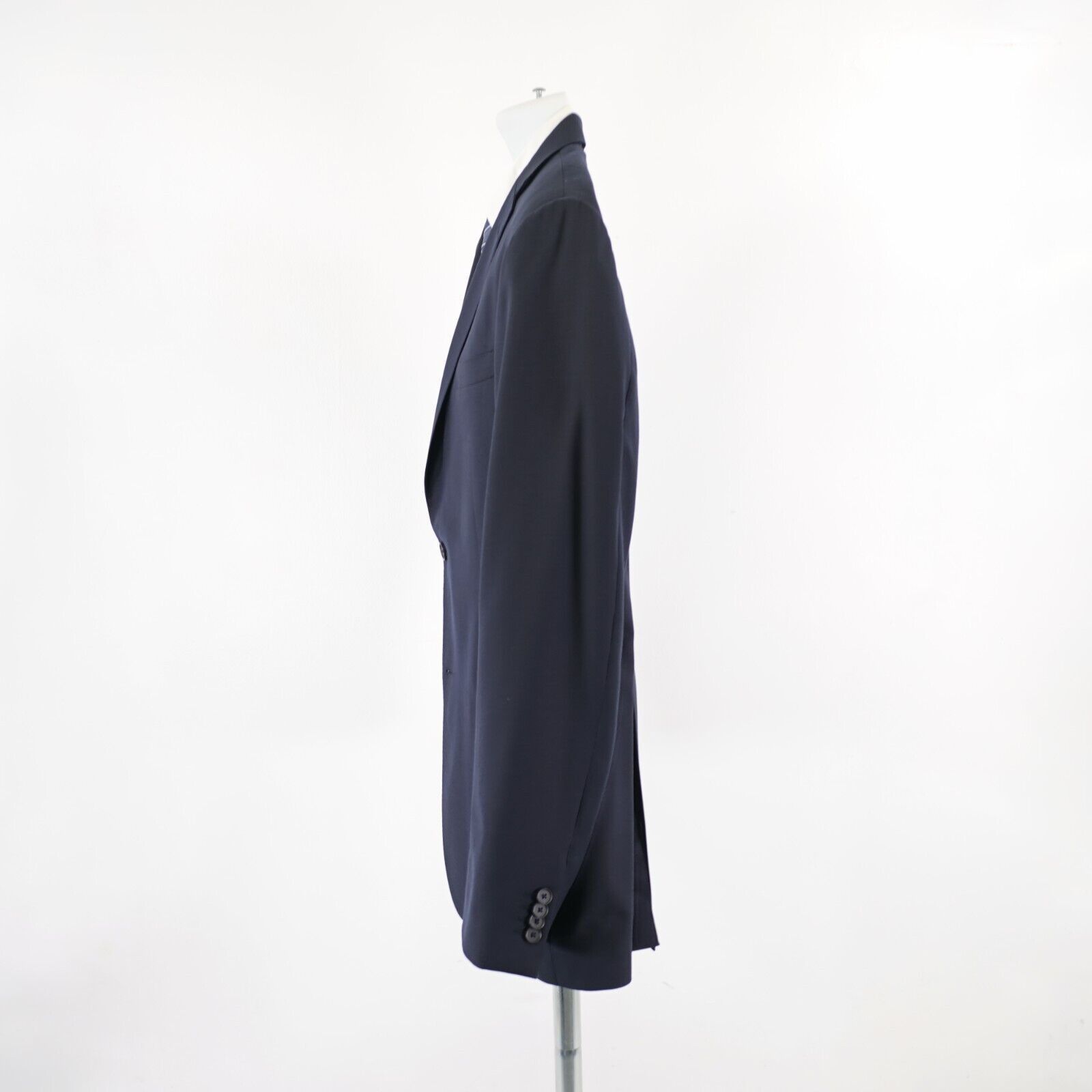 Ermenegildo Zegna Ermenegildo Zegna Thick Textured Wool Blue 2 Button Blazer 4 Size 40R - 5 Thumbnail