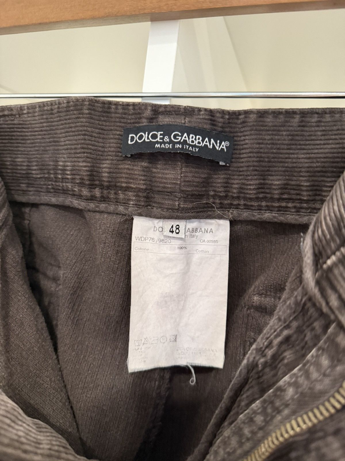 Dolce & Gabbana FW2003 Dolce & Gabbana Cyrillic Logo Flight Cargo Size US 34 / EU 50 - 6 Thumbnail