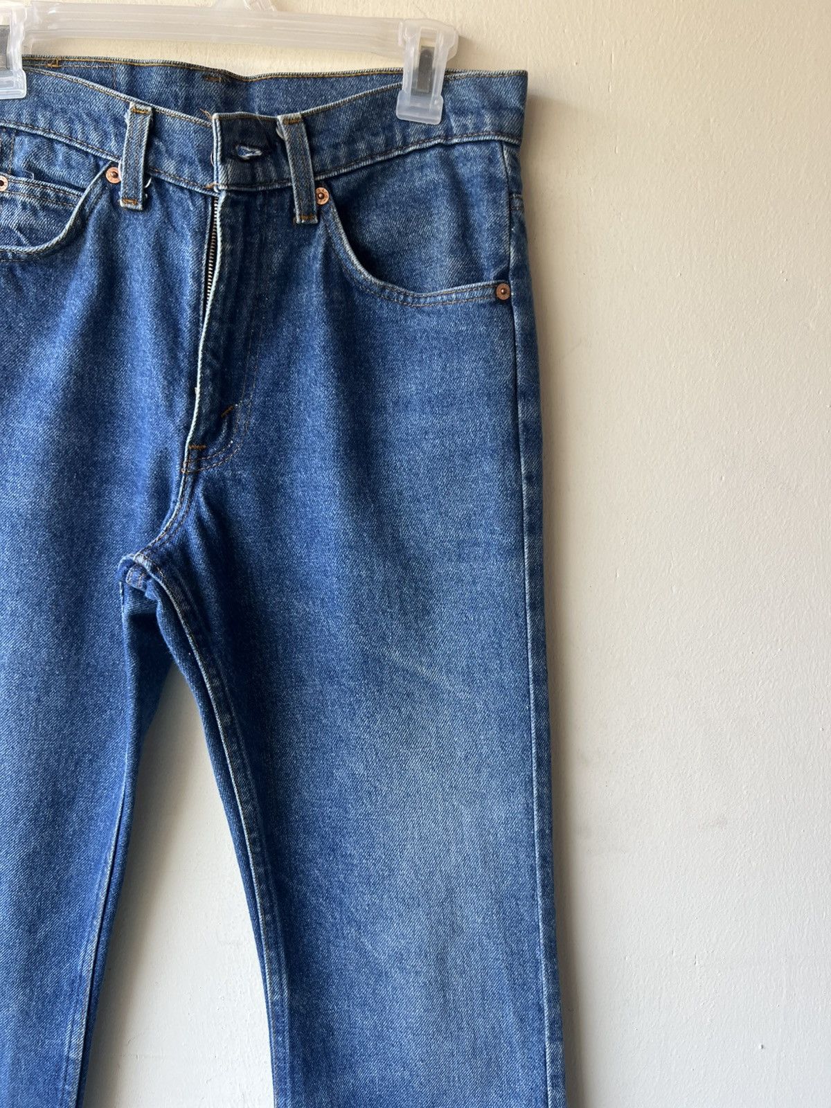 Vintage Vintage 80s Levi’s 517 Orange Tab Denim Bootcut Jeans Size US 29 - 13 Thumbnail