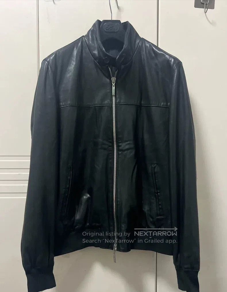 Versace Versace Genuine leather coat Size US L / EU 52-54 / 3 - 1 Thumbnail