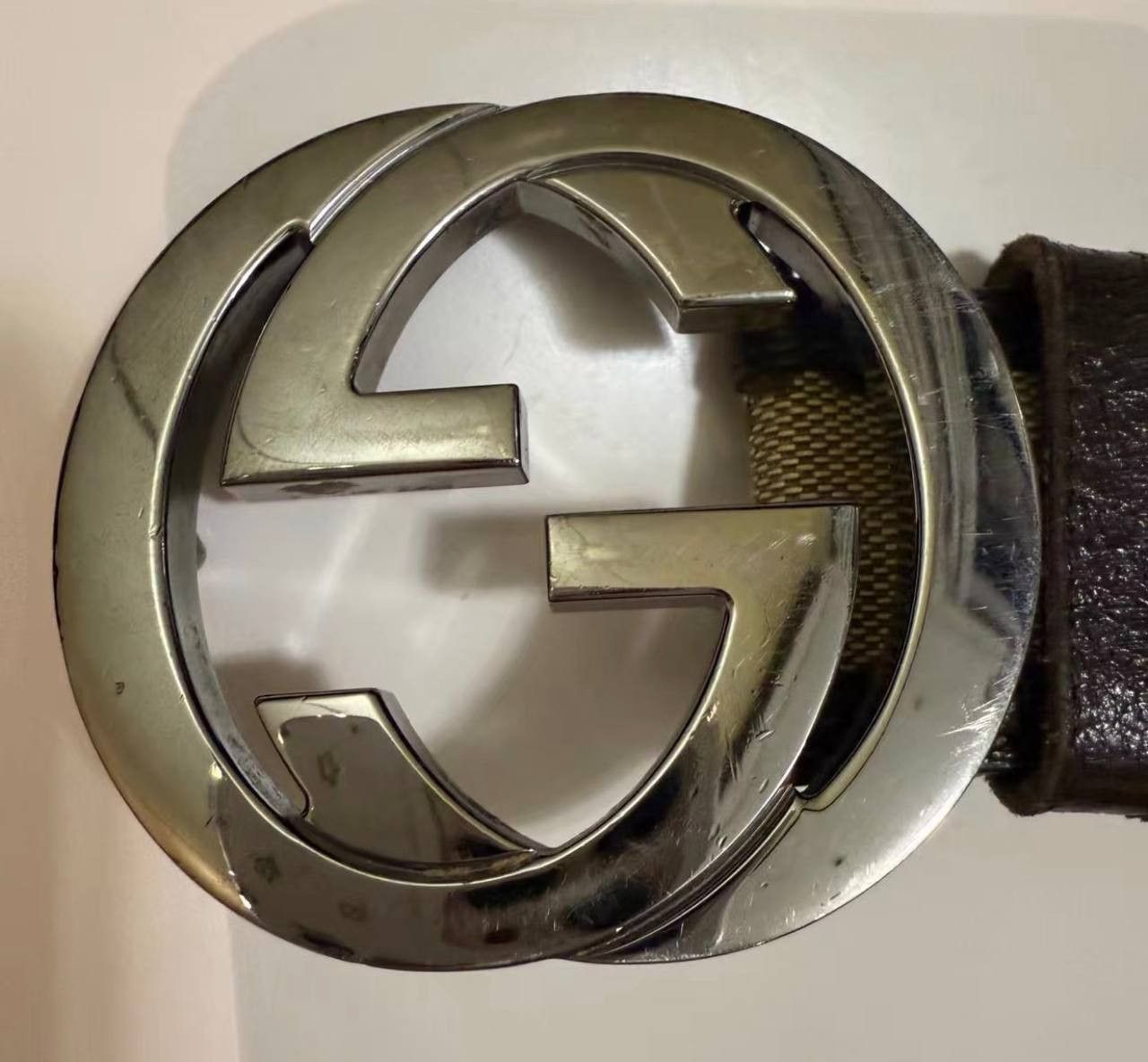 Gucci Gucci double G monogram belt Size ONE SIZE - 4 Thumbnail