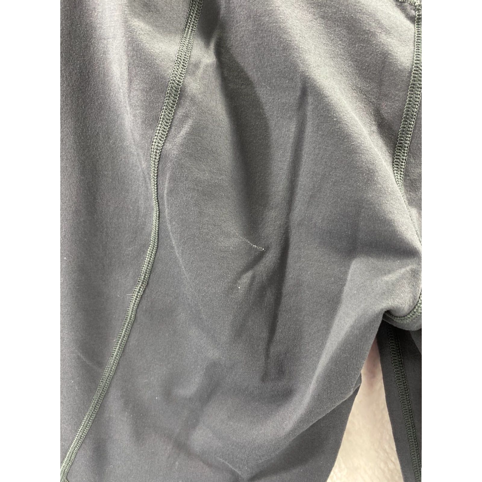 Nike Nike Dri-Fit Womens Leggings Capri Shirt Pants - Gray Orange Swoosh Medium M Womens Nike Dri-FIT Capris Size 32" / US 10 / IT 46 - 4 Thumbnail