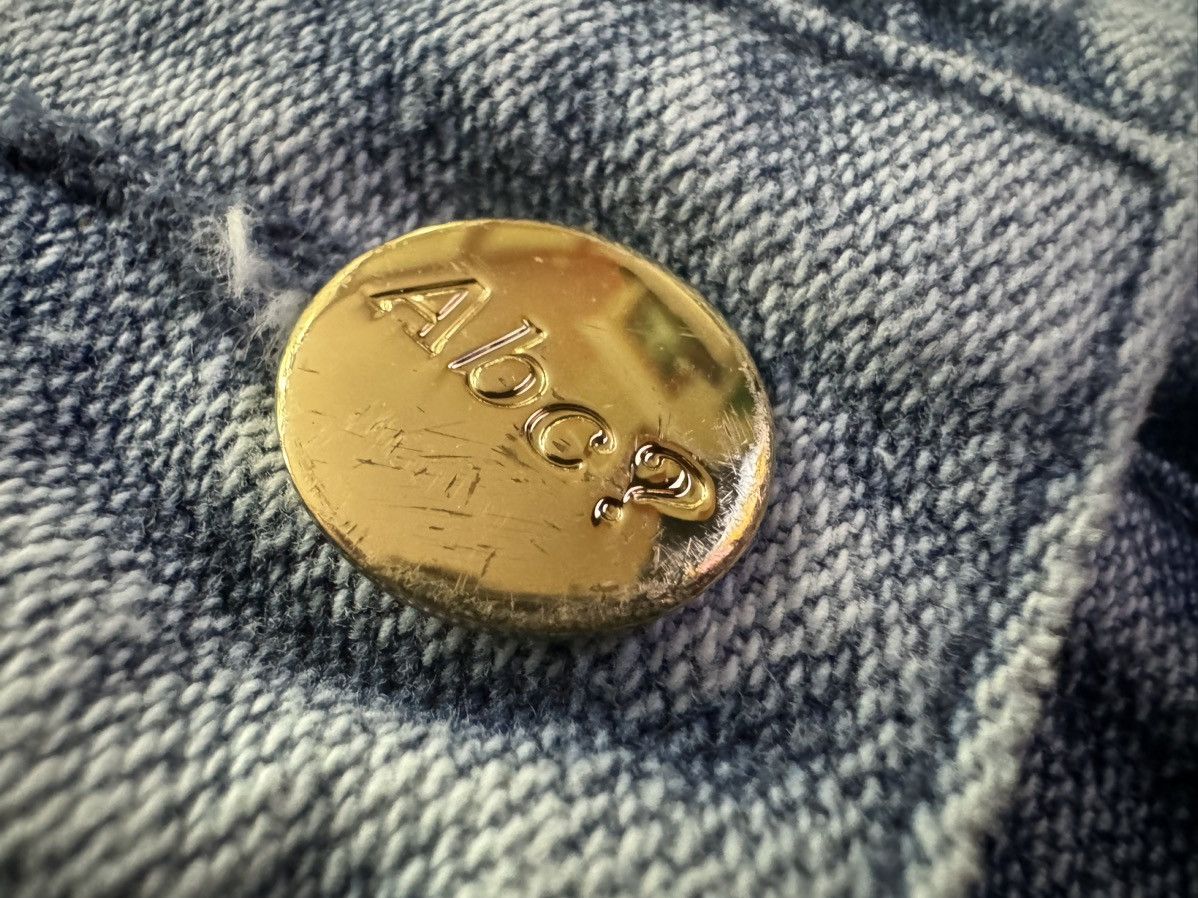 Advisory Board Crystals × Guess ABC Painted Blue Denim Jacket ABCd. Artist Recluse Jean Size US S / EU 44-46 / 1 - 10 Thumbnail