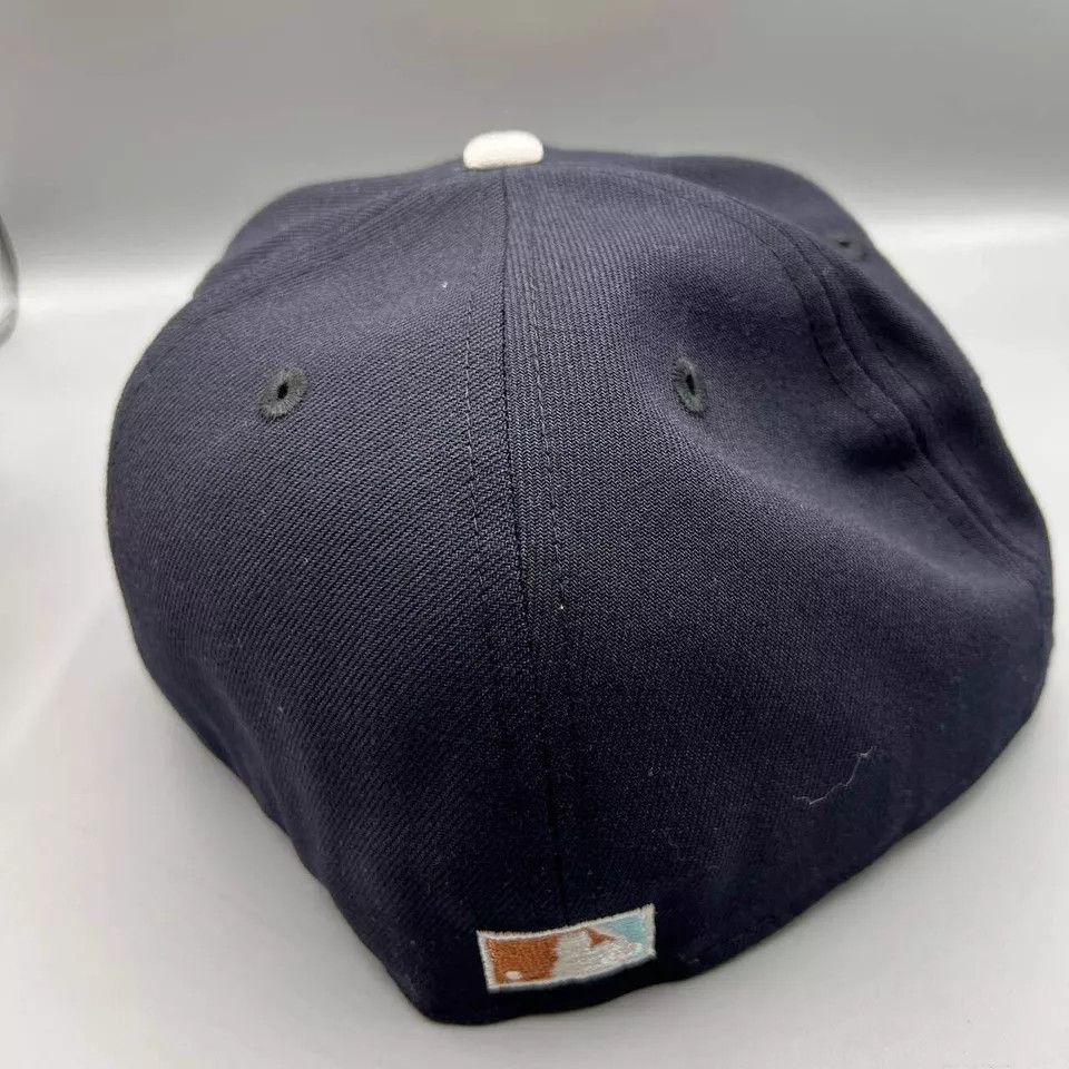 New Era Houston Astros Hat Men 7 5/8 59Fifty New Era MLB Fitted Cap Size ONE SIZE - 7 Thumbnail