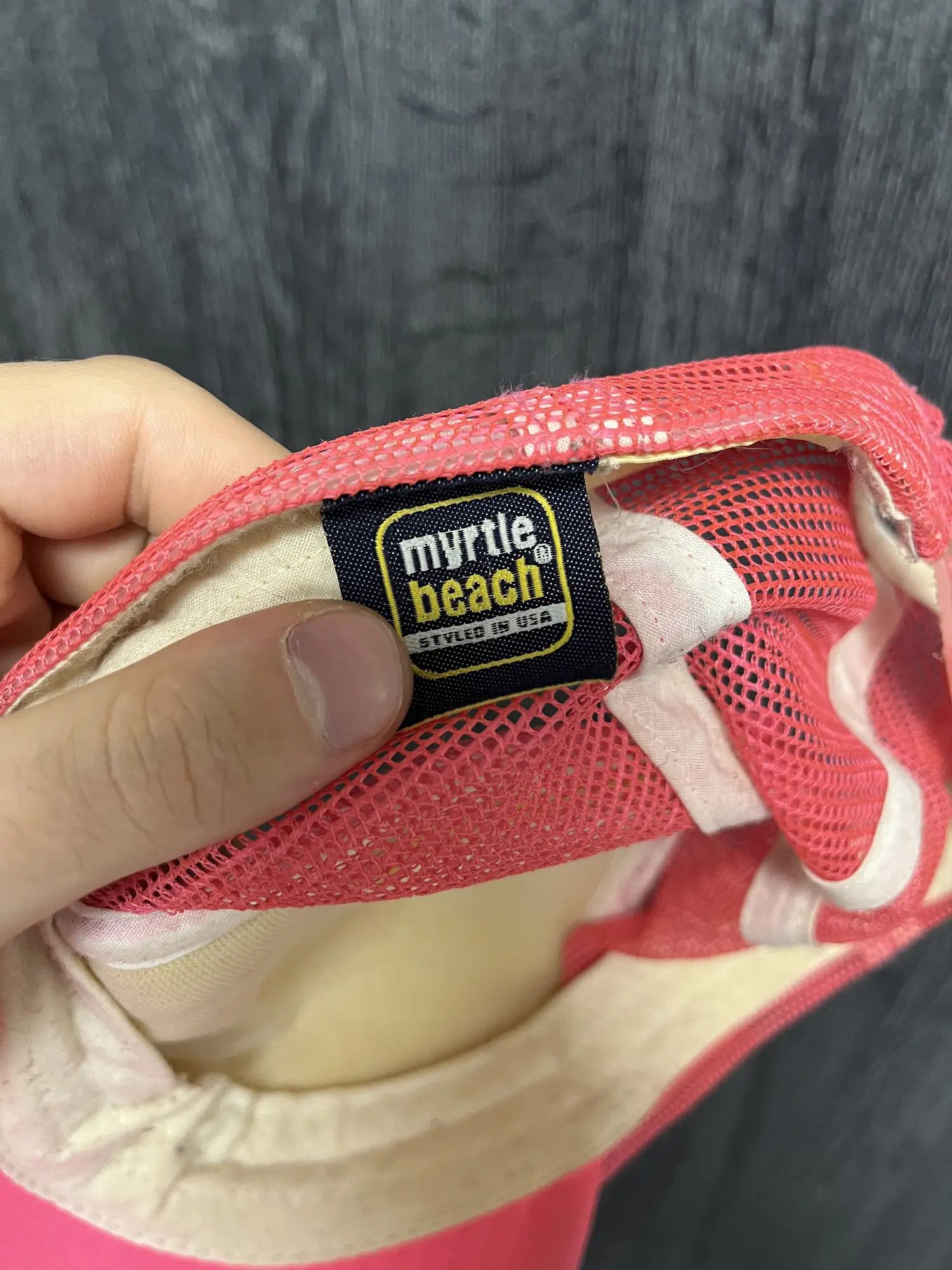 Other Vintage Myrtle Beach “F* Me I’m Famous!” Trucker Hat Pink Size ONE SIZE - 2 Thumbnail