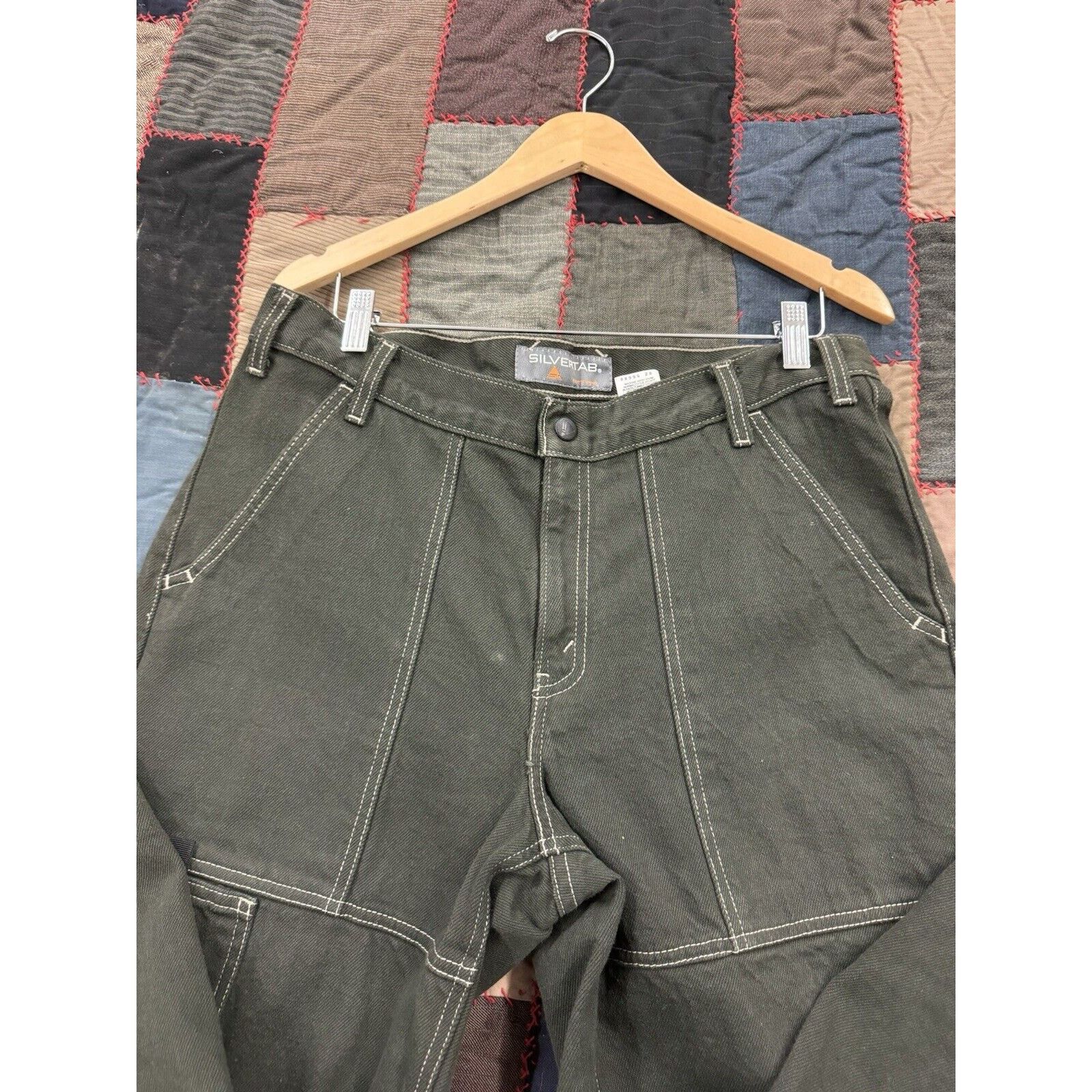 Levi's NWOT Vintage 90s Baggy Skate Levi’s Silver tab Men W33 X L31 Size US 33 - 9 Thumbnail