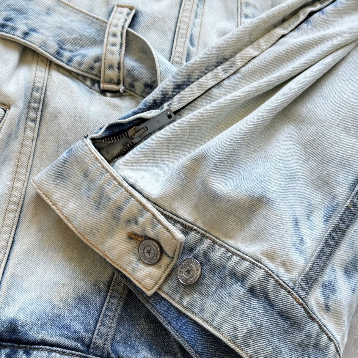 Golden Goose Golden Goose Light Blue Belted Denim Jacket Size M Size M / US 6-8 / IT 42-44 - 6 Thumbnail