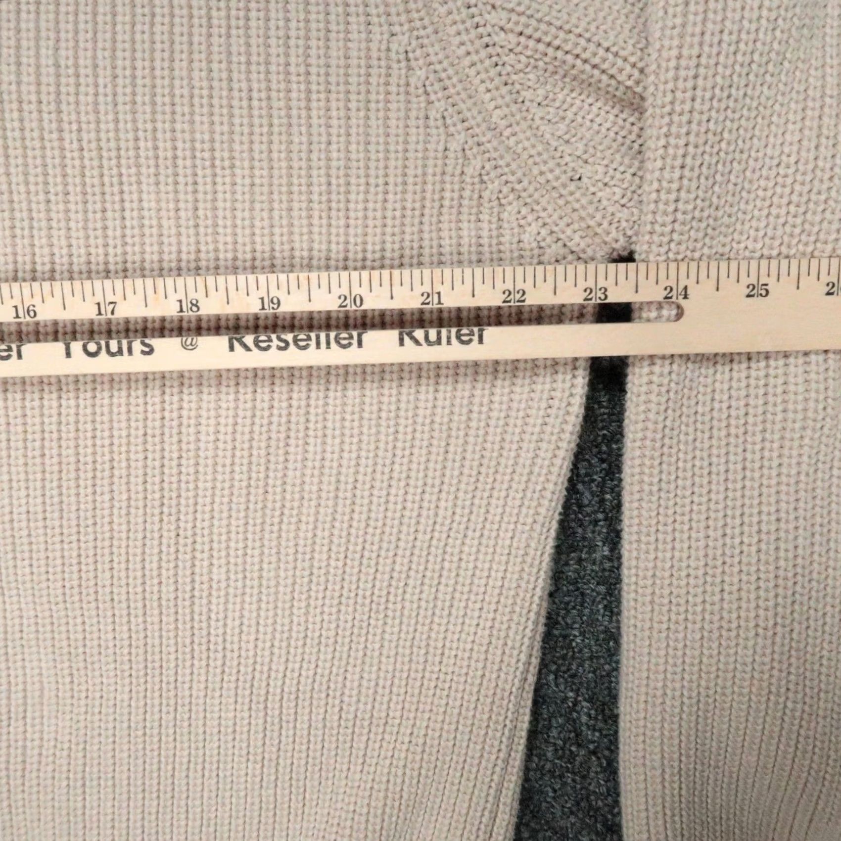 Orvis Orvis Sweater Mens XL Beige Tan Pullover 1/4 Zip Knit Mock Neck Long Sleeve Regular Size US XL / EU 56 / 4 - 6 Thumbnail