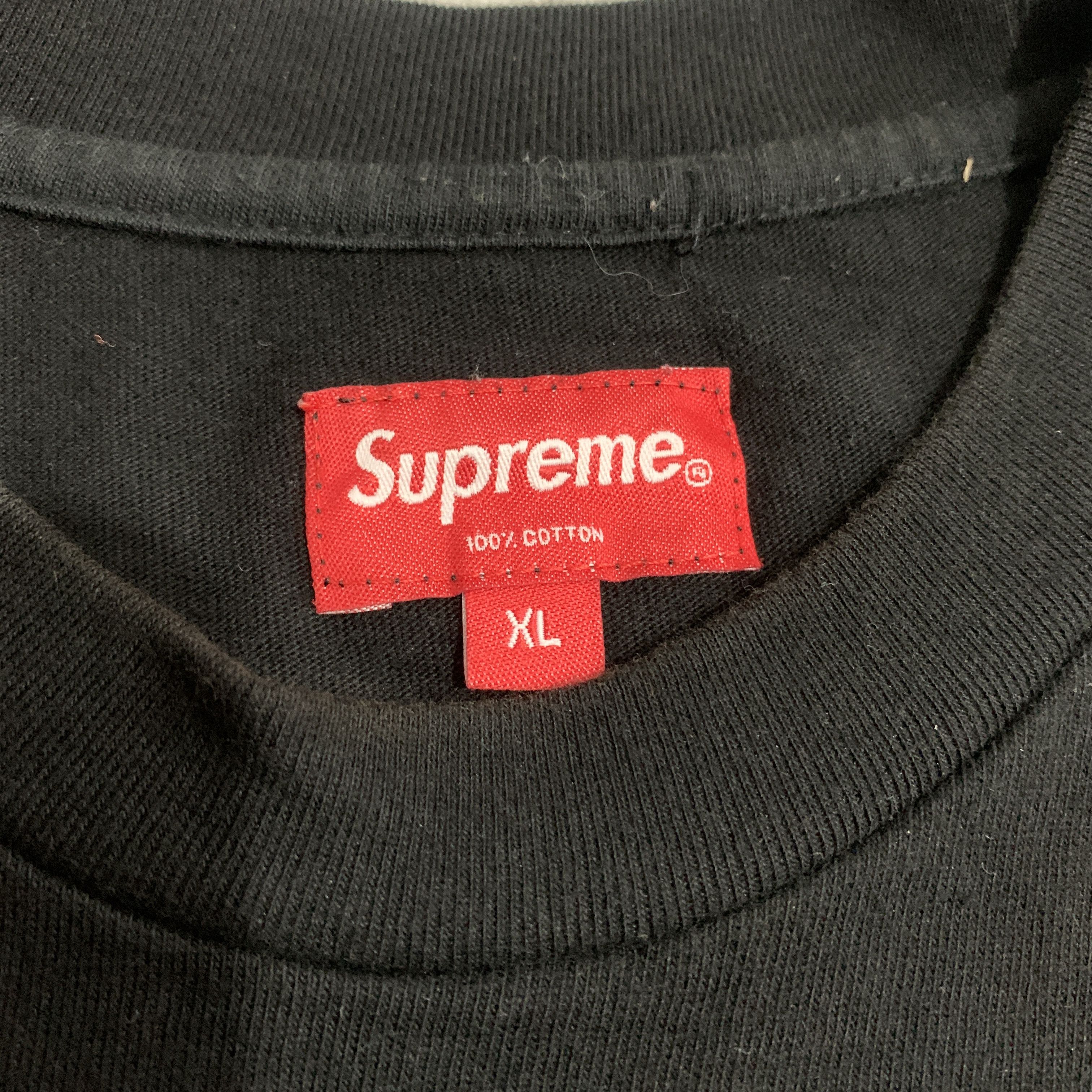 Supreme × Vintage Supreme Embroidered Logo Longsleeve Sweatshirt Size US XL / EU 56 / 4 - 4 Thumbnail