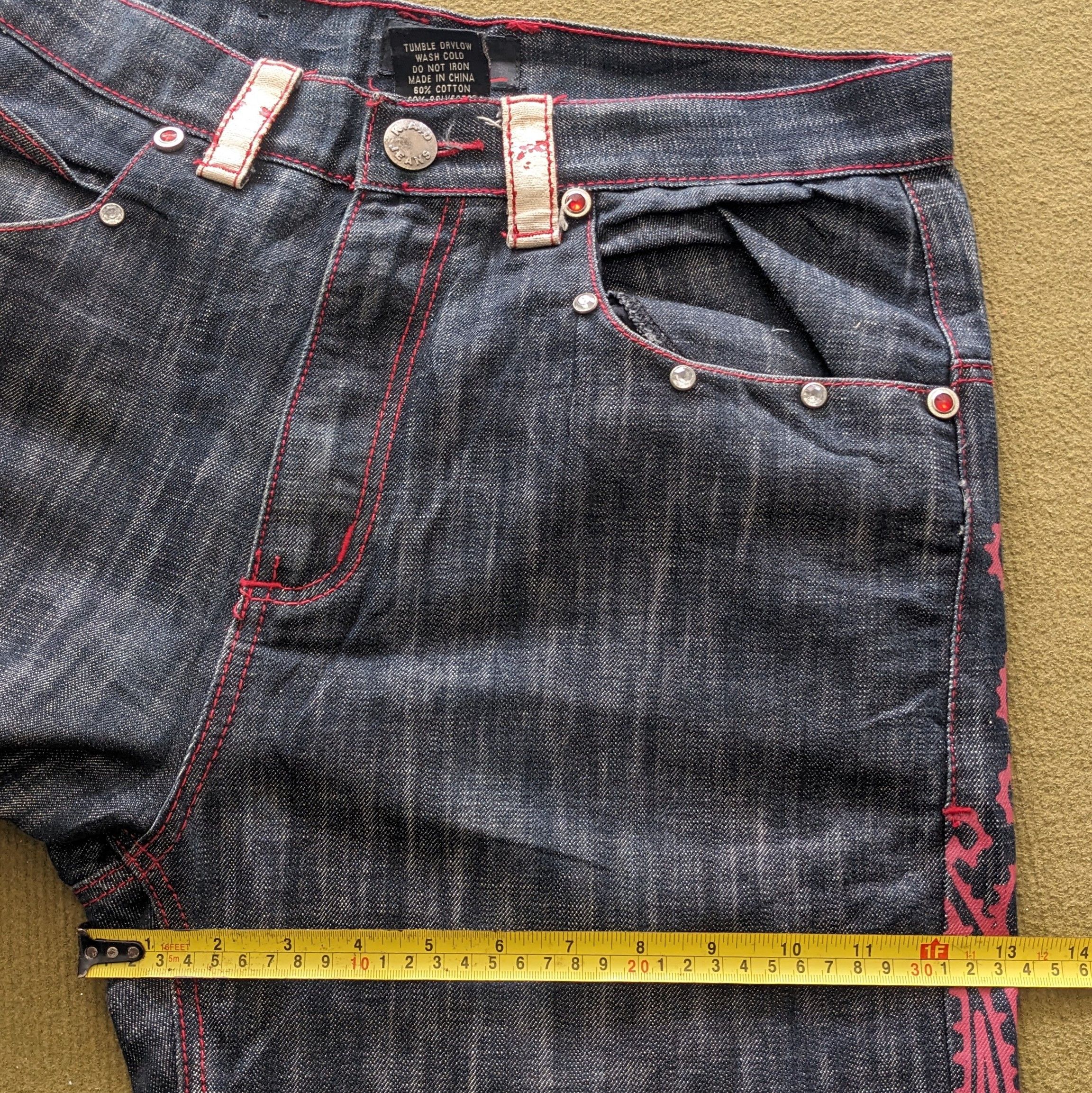 Japanese Brand Vintage K.A.D Designer Brand Denim Jeans Size US 32 / EU 48 - 8 Thumbnail