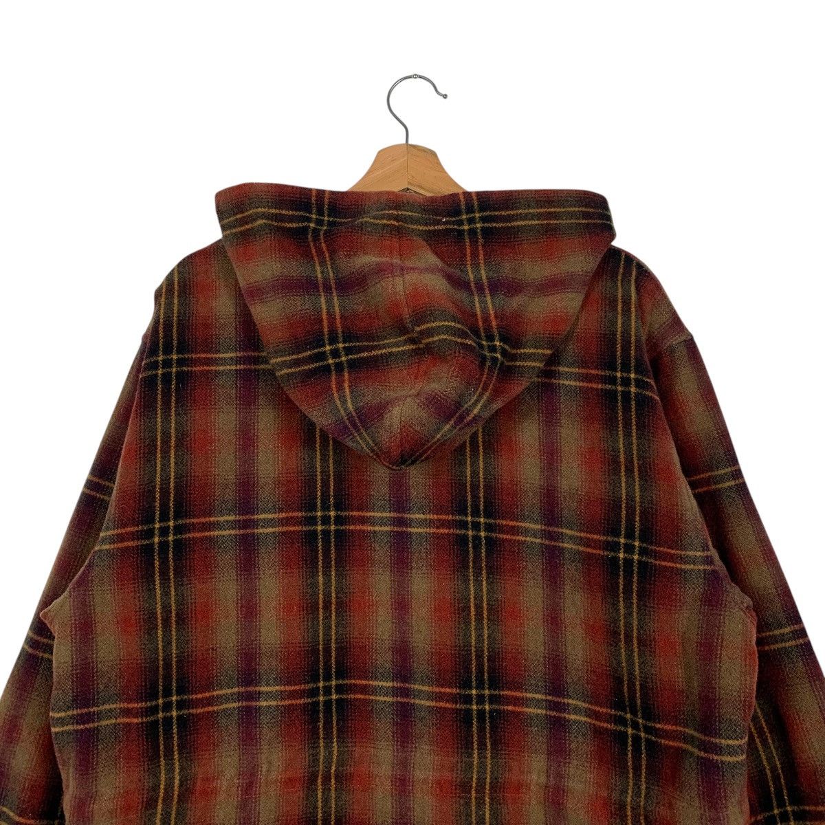 Japanese Brand Bad Guys Tartan Hooded Skate Jacket Size US M / EU 48-50 / 2 - 8 Thumbnail