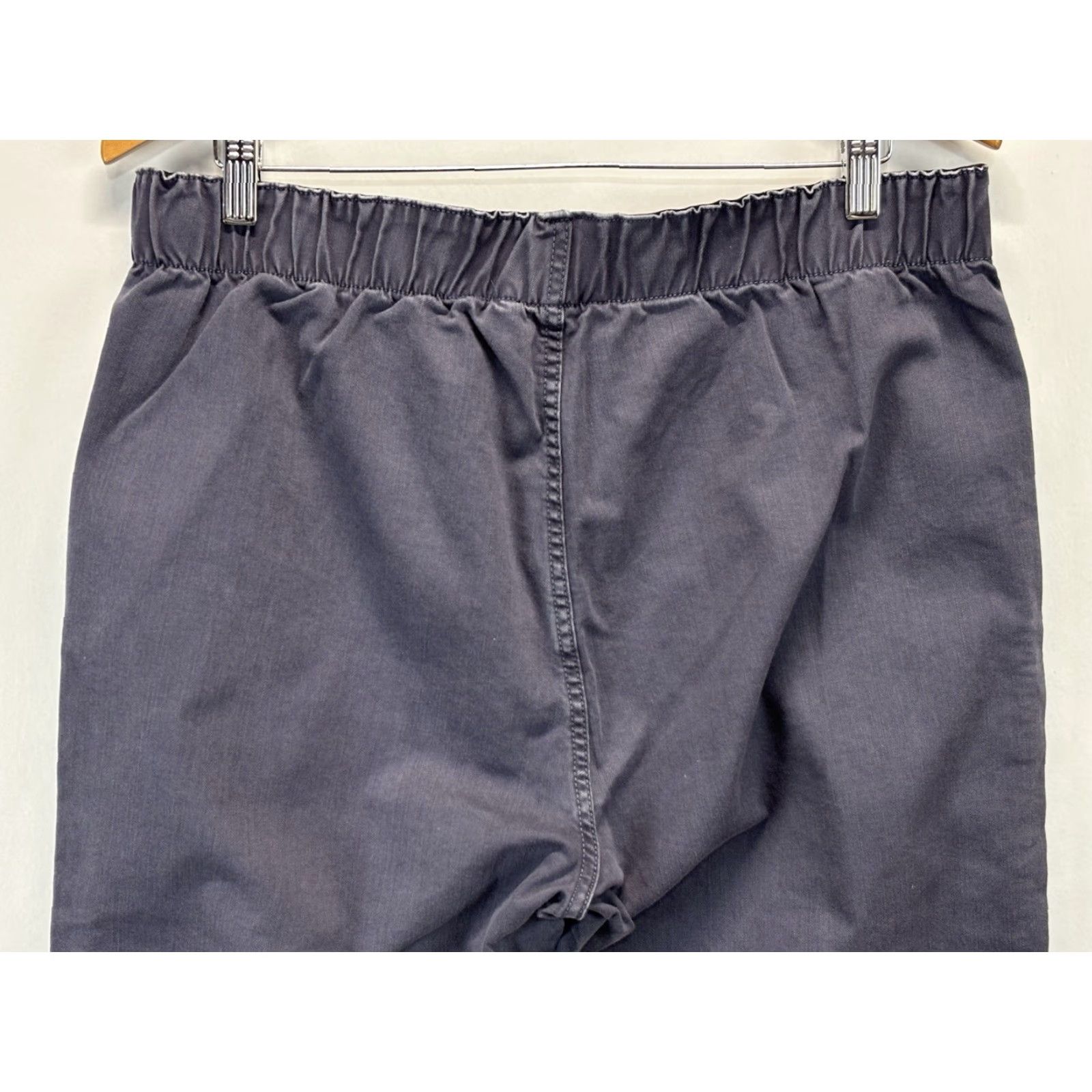 Soft Surroundings Soft Surroundings Chino Pants X-Large Gray Pull On Elastic Waist Womens Size 40" / US 18 - 4 Thumbnail