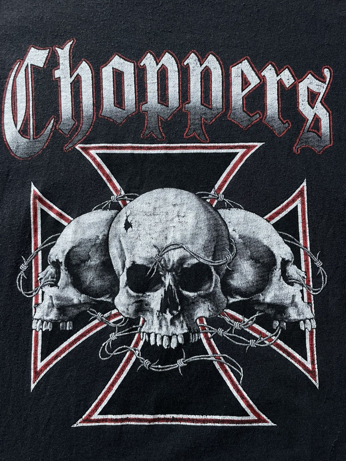 West Coast Choppers Vintage 00’s West Coast Choppers T-shirt Y2K Printed Logo Size US L / EU 52-54 / 3 - 4 Thumbnail