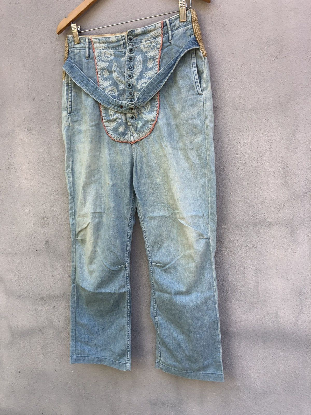 Kapital Kapital Reconstructed Denim Size US 27 - 5 Thumbnail
