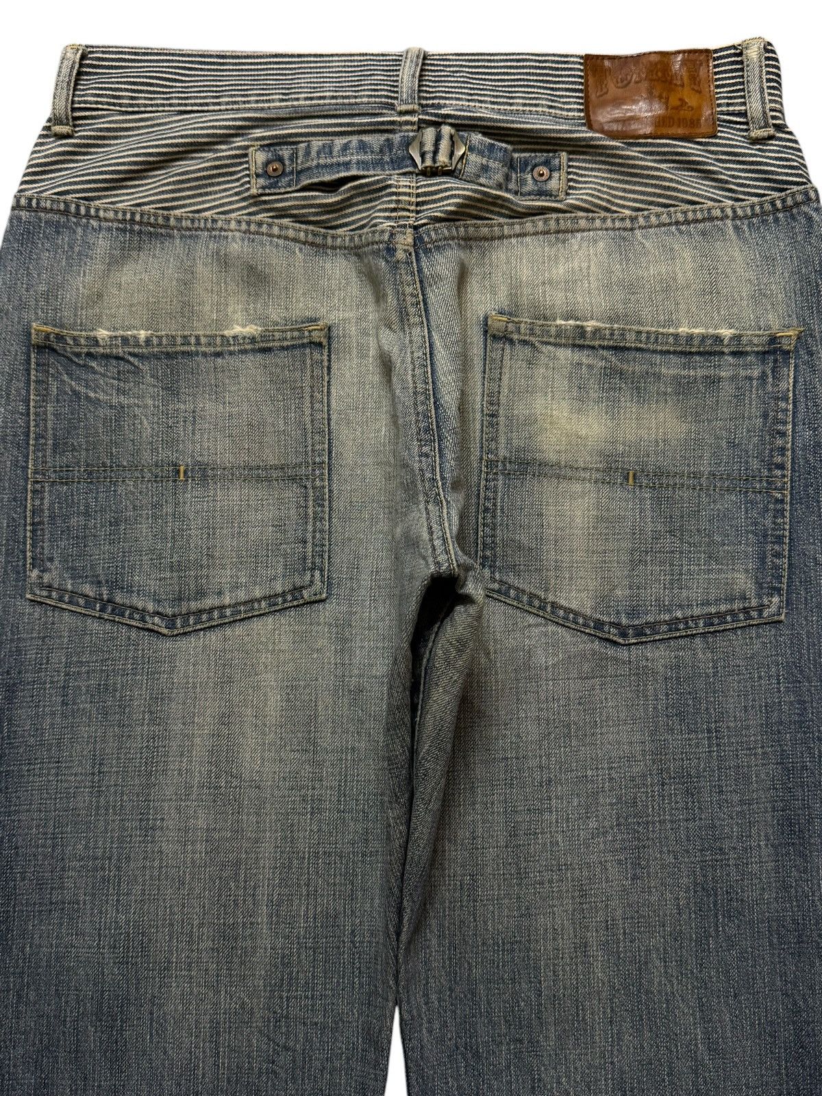 Tommy Hilfiger Vintage 90s Tommy Hilfiger Faded Wash Buckle Wide Leg Baggy Size US 32 / EU 48 - 4 Thumbnail