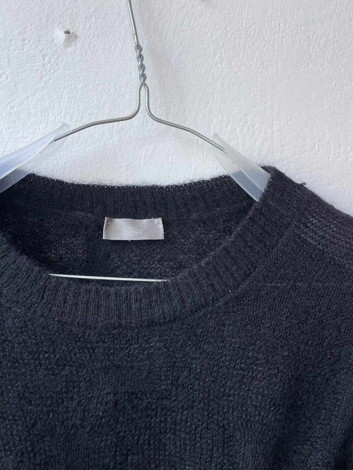 Dior × Hedi Slimane Dior Hedi Slimane Mohair Knit Size US M / EU 48-50 / 2 - 2 Thumbnail