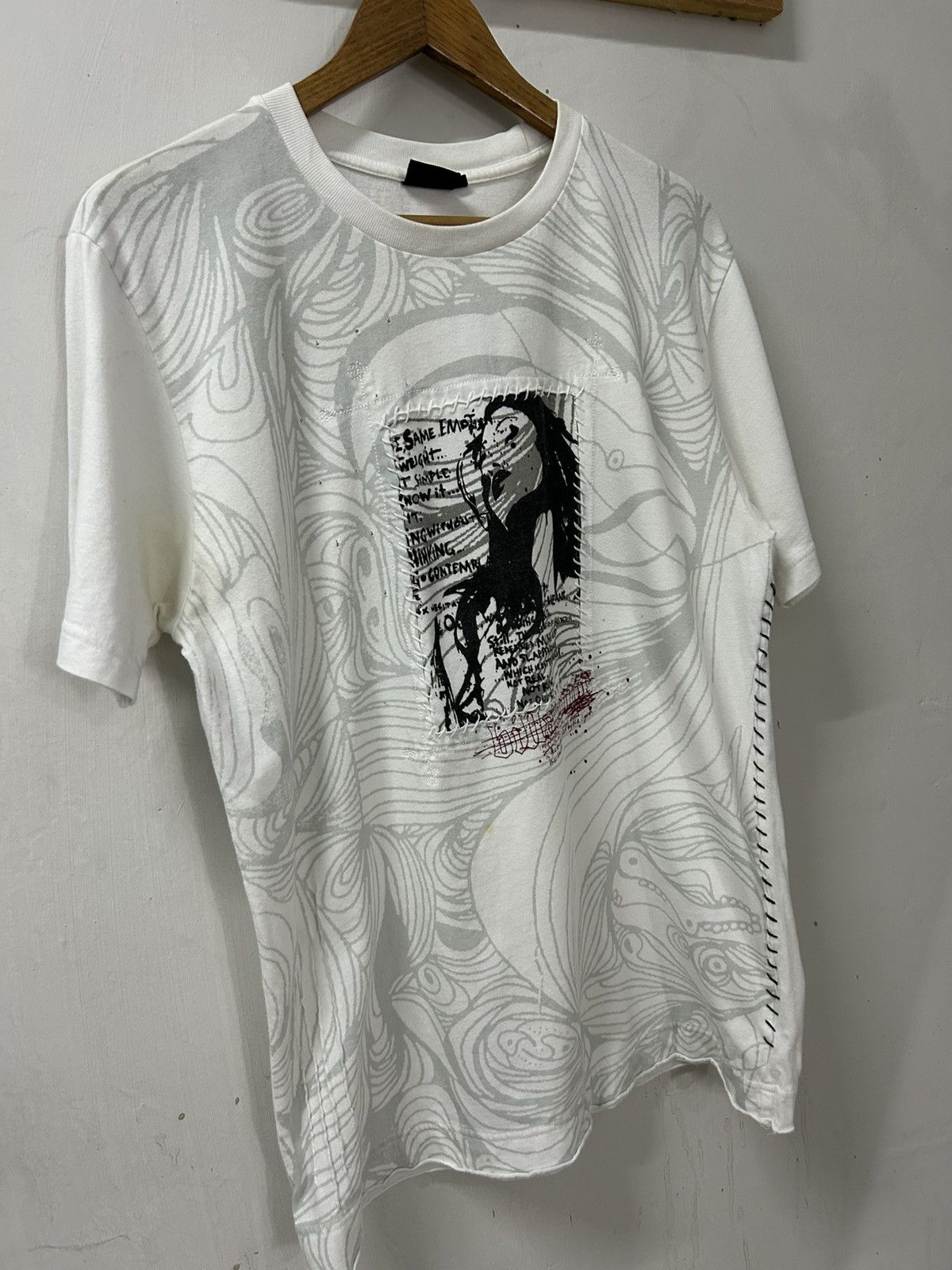 Billabong Vintage Y2k Billabong Art of Quotes Emotional Healthy Hyster Size US M / EU 48-50 / 2 - 2 Thumbnail