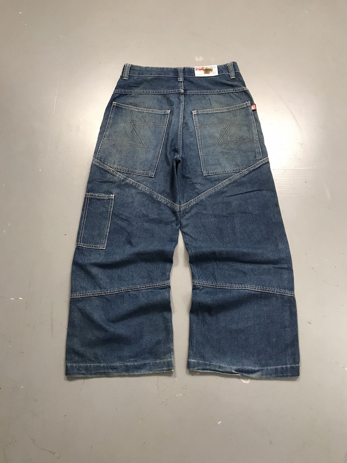 Ecko Unltd. × Vintage Vintage Ecko UNLTD SpellOut embroidered denim Size US 31 - 7 Thumbnail