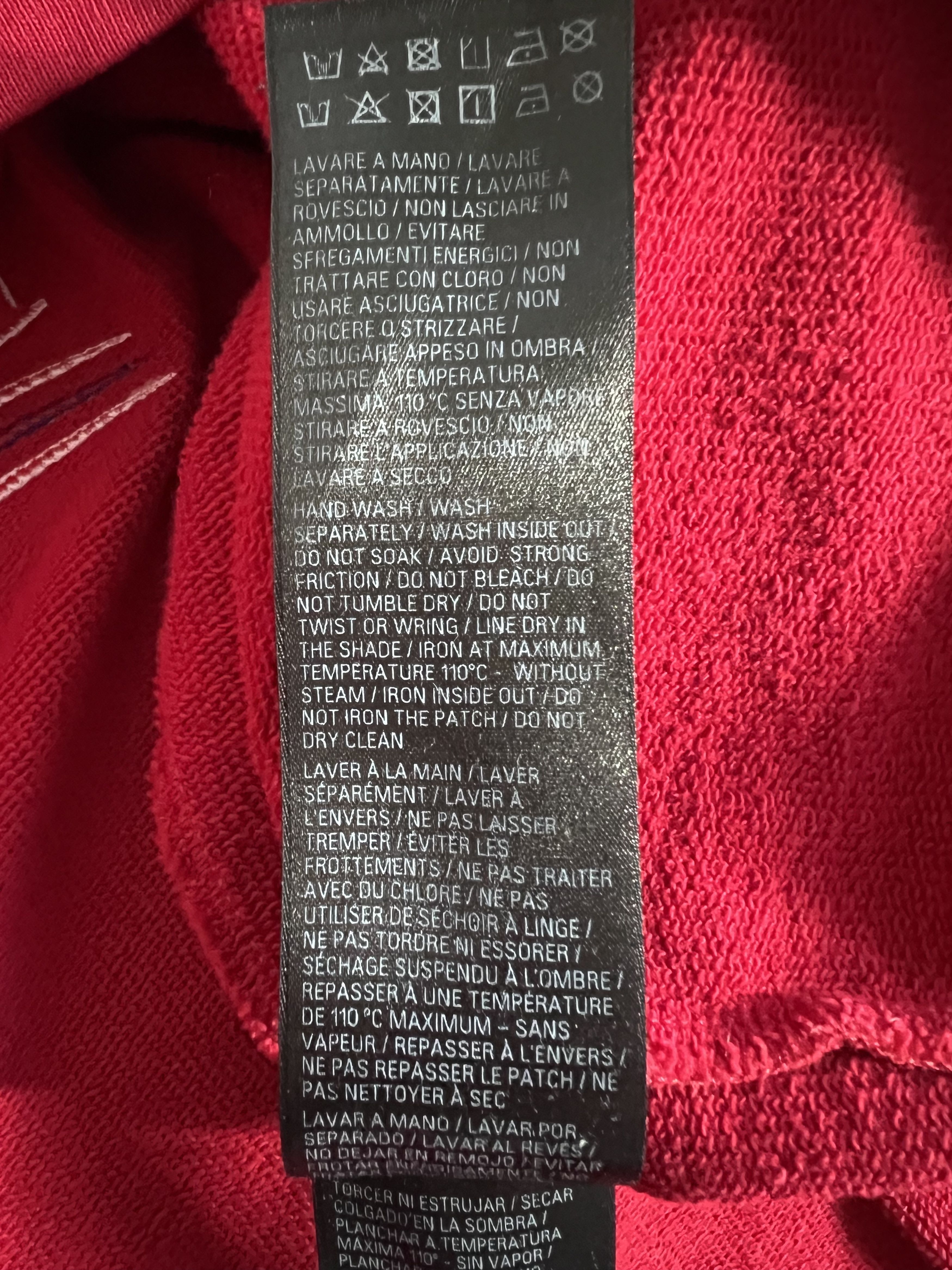Balenciaga Balenciaga Gaffer Hoodie Red Size US M / EU 48-50 / 2 - 7 Thumbnail