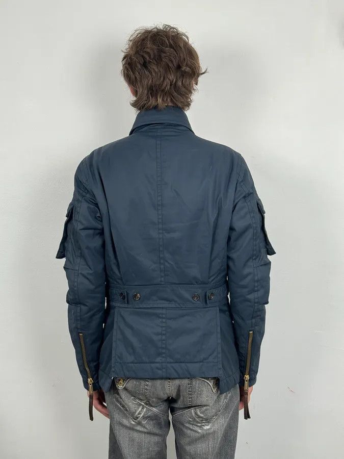 Dsquared2 AW2005 Dsquared2 Asymmetrical Navy Cargo Jacket Size US M / EU 48-50 / 2 - 3 Thumbnail