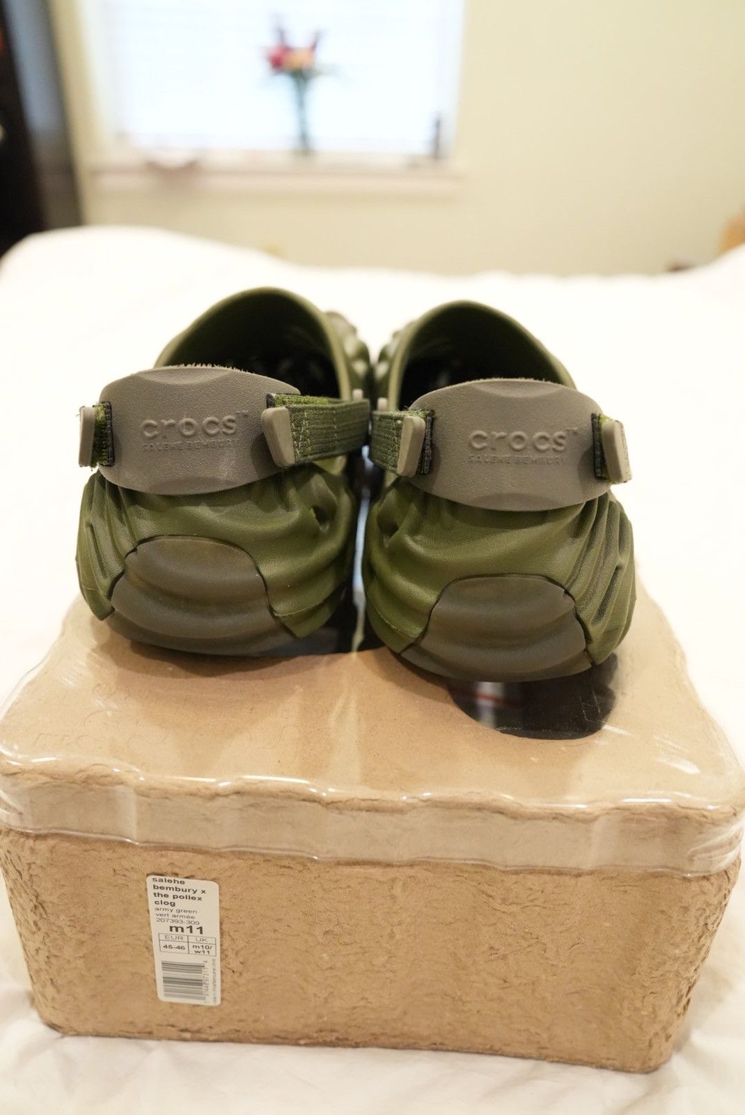 Crocs × Salehe Bembury Salehe Bembury x The Pollex Clog Cucumber Crocs Size US 11 / EU 44 - 7 Thumbnail