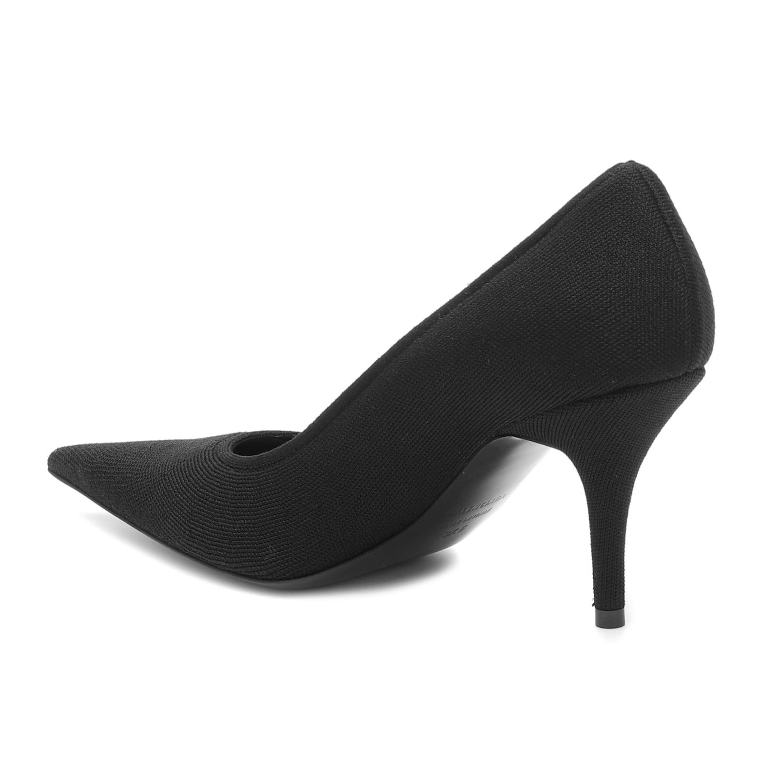 Balenciaga Knife Recycled Knit Logo Pointed Toe Mule Heel Pump 36.5 Size US 6.5 / IT 36.5 - 8 Thumbnail