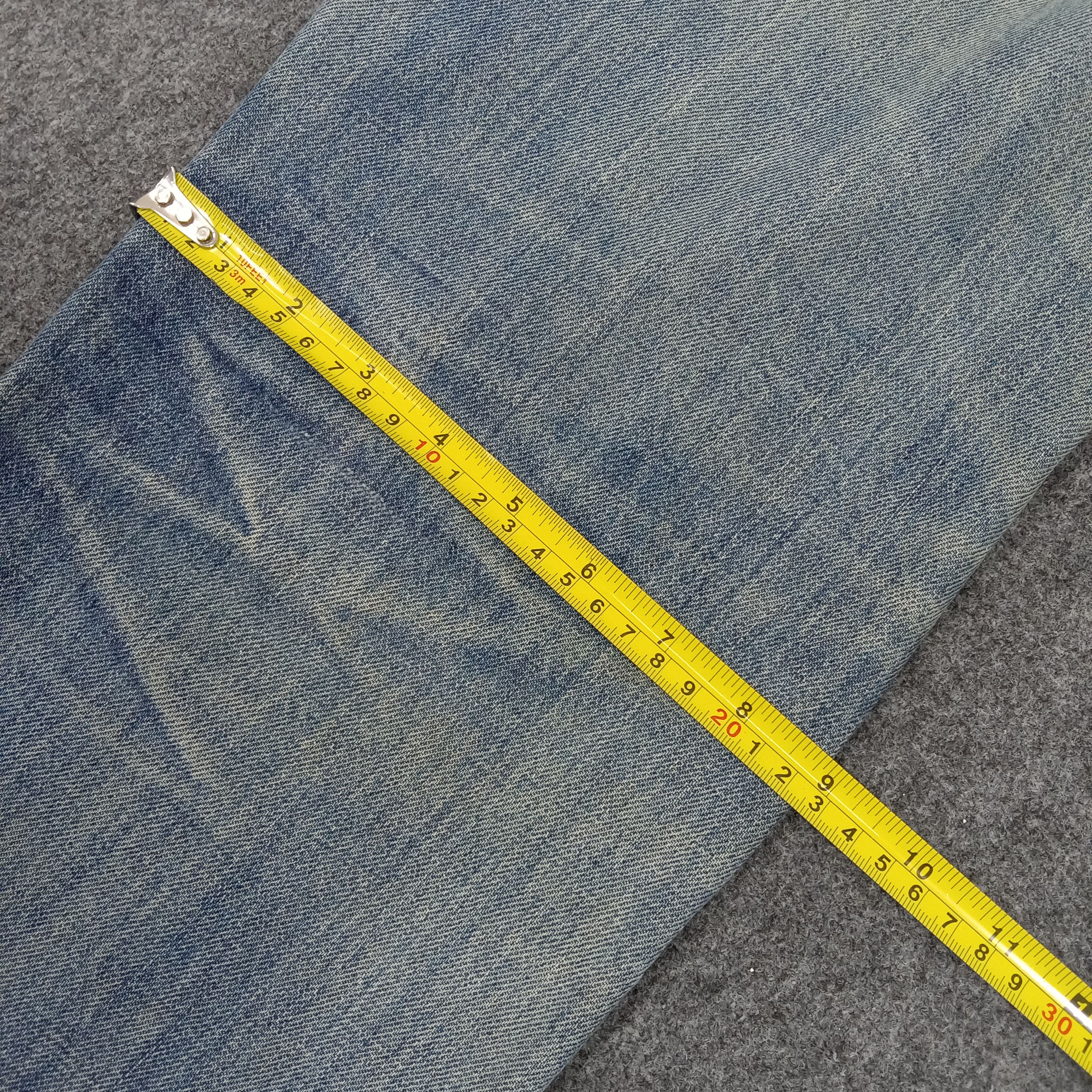 Levi's × Vintage Levi's 551 Z American Big E Distressed SelvedgeDenim Jeans Size US 29 - 14 Thumbnail