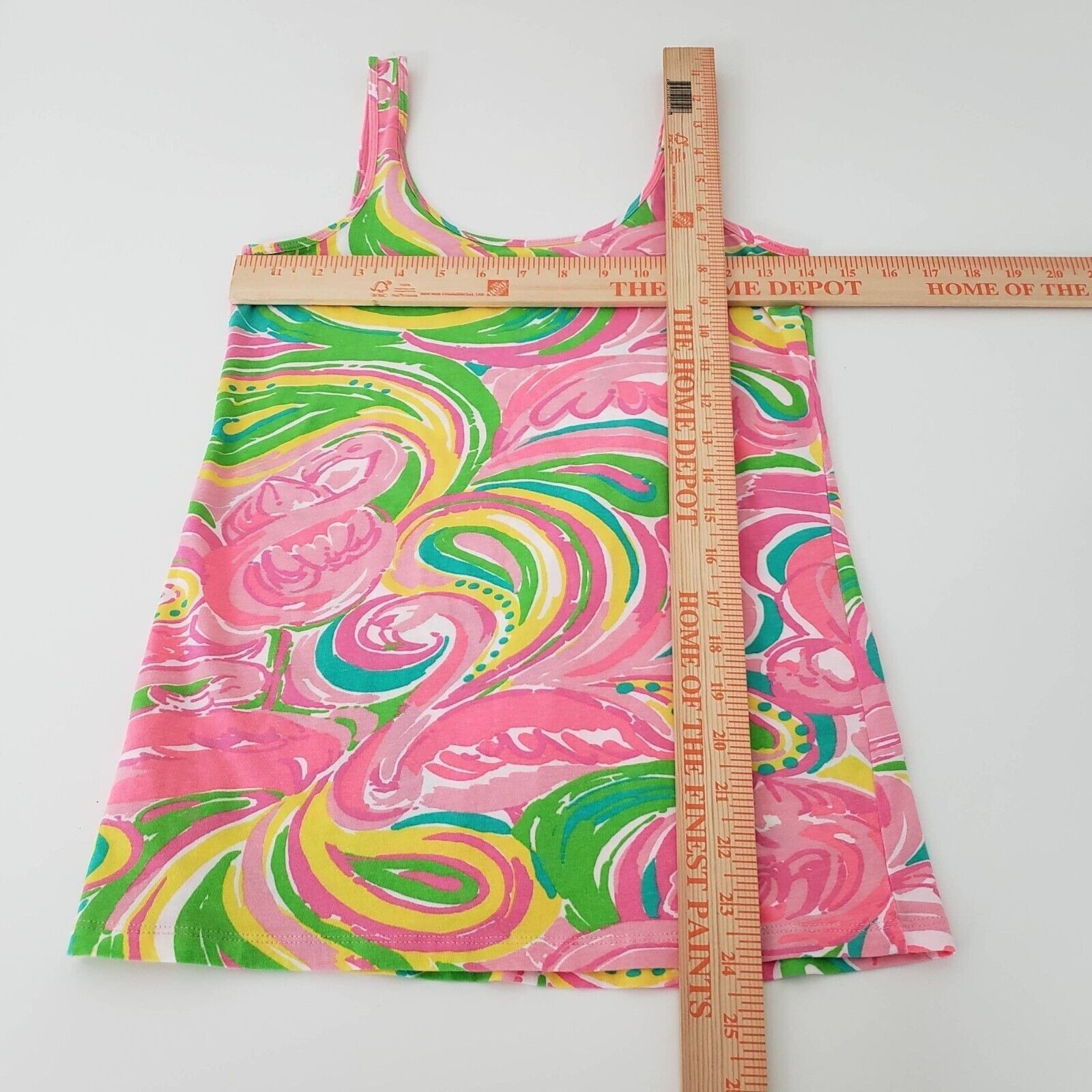 Lilly Pulitzer Lilly Pulitzer Flamingo Tabbie Tank Womens Size Small Cotton Size S / US 4 / IT 40 - 7 Thumbnail