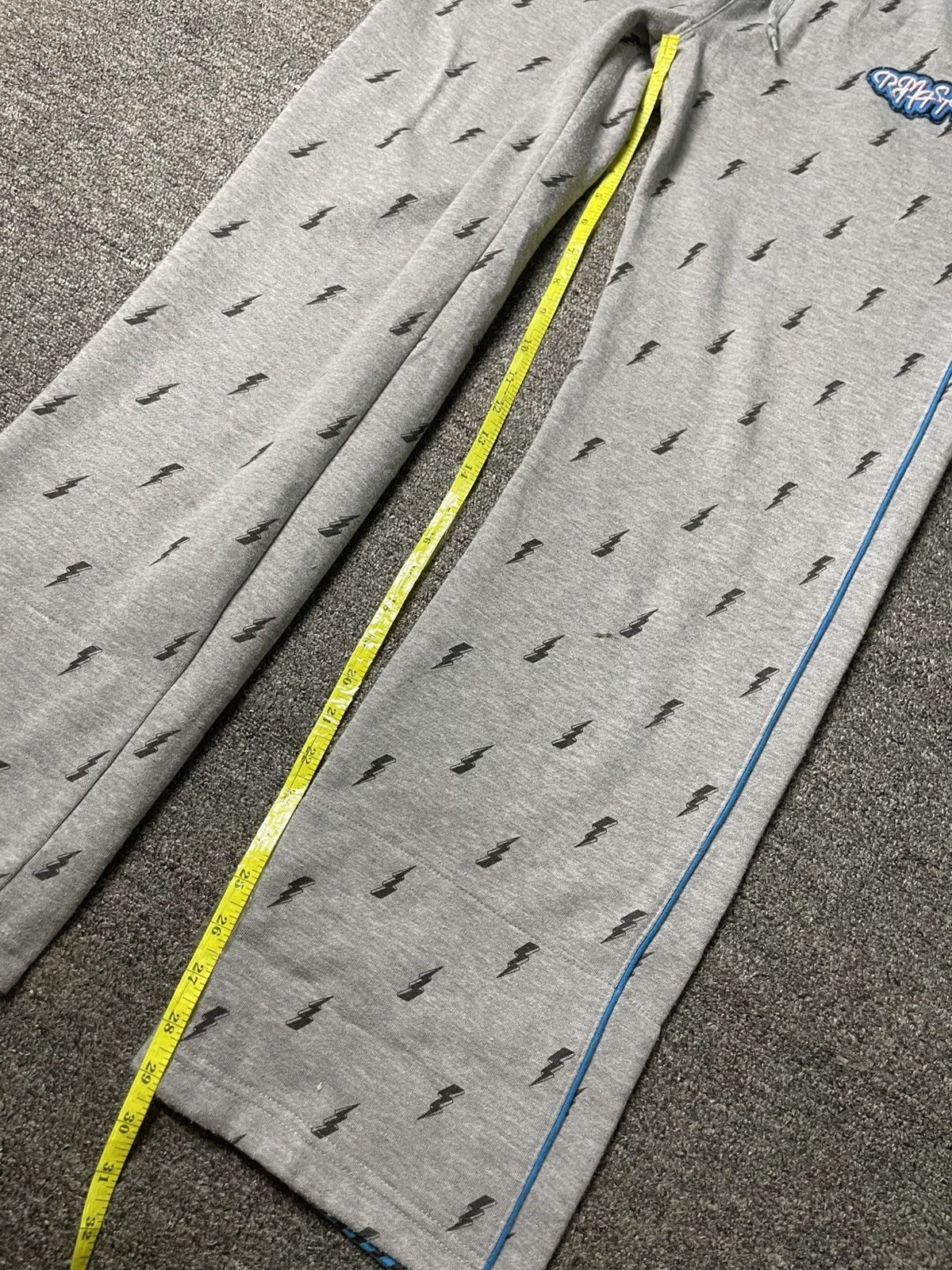 Japanese Brand × Vintage RIMASTER Brand Lightning Print Casual Pants (97) Size US 30 / EU 46 - 6 Thumbnail