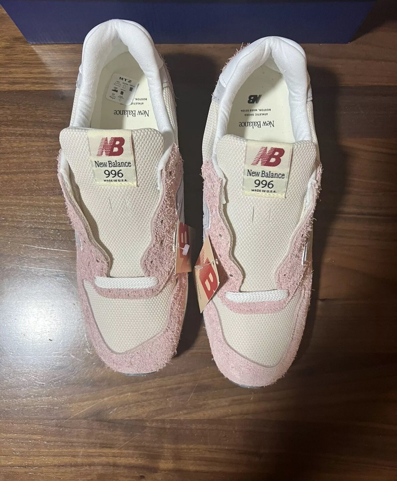 New Balance New Balance Made in USA 996 Pink Haze With Silver Size 11 Size US 11 / EU 44 - 5 Thumbnail