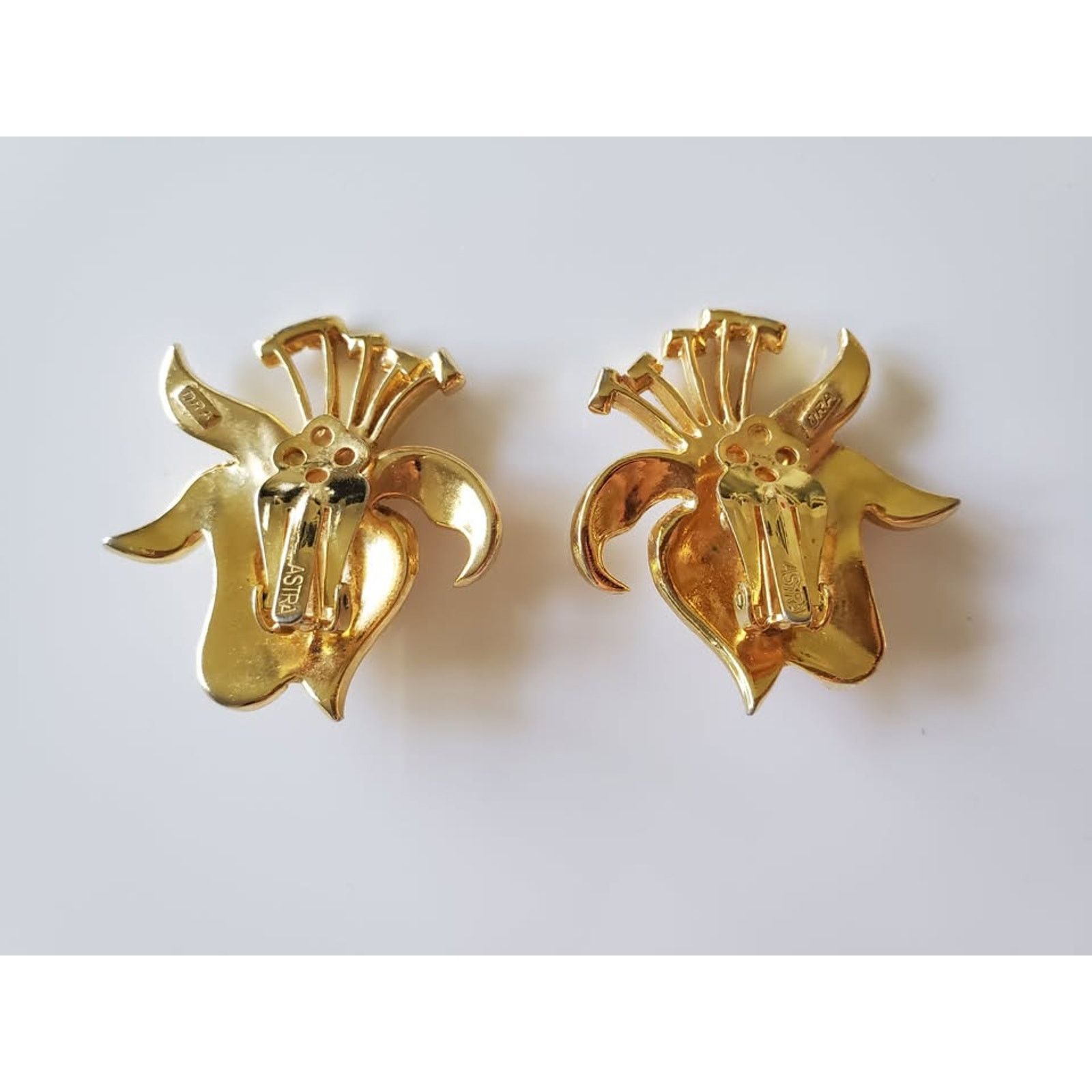 Other Vintage Mid-Century Astra Designer Rhinestone Earrings Size ONE SIZE - 2 Thumbnail