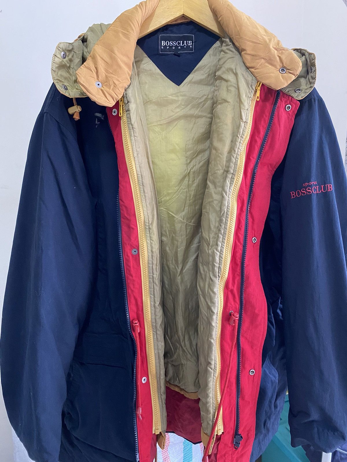 Japanese Brand × Vintage BOSS CLUB JACKET PUFFER ORIGINAL Size US XXL / EU 58 / 5 - 1 Thumbnail