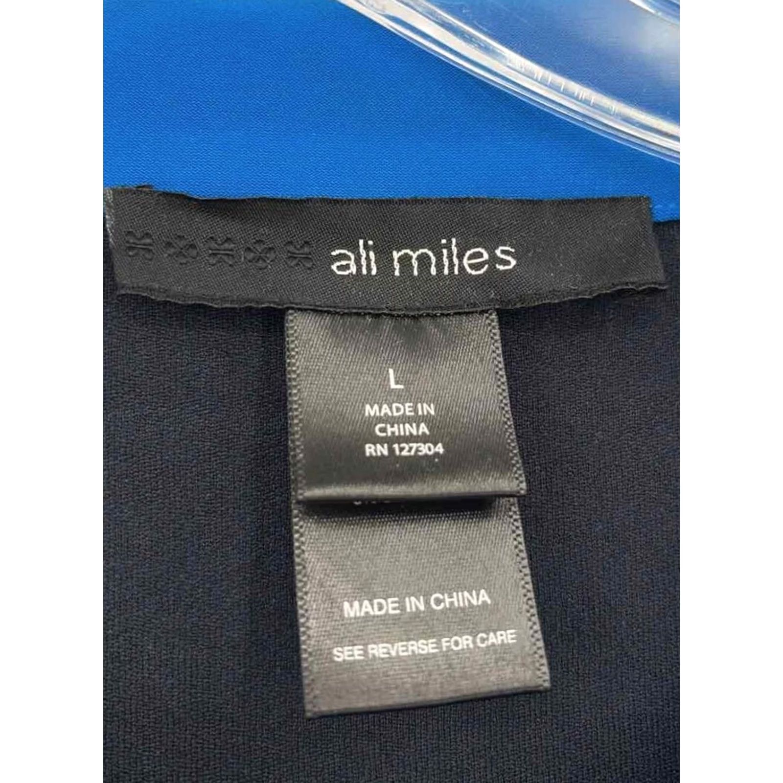 Vintage Pre-Owned Ali Miles Blue Size Large Button Jacket Size L / US 10 / IT 46 - 3 Thumbnail