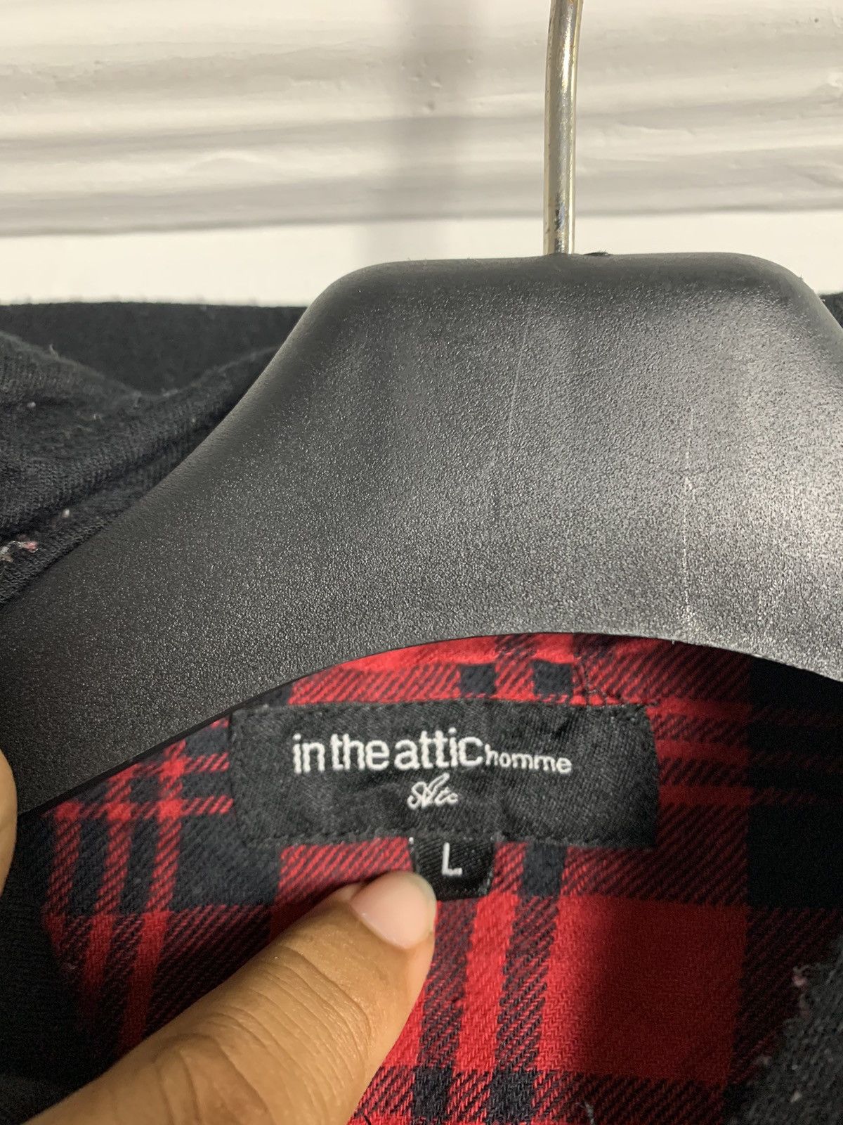 In The Attic × Japanese Brand × Vintage vintage in the attic home flannel button ups zipper hoodie Size US L / EU 52-54 / 3 - 8 Thumbnail