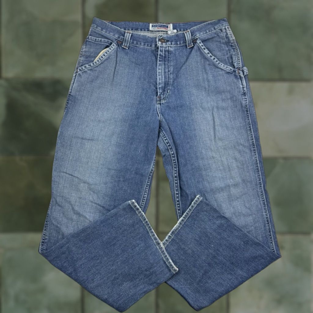 Old Navy Vintage Old Navy Painters Jeans Adult 34x32 Carpenter Baggy Relaxed Y2K Grunge Size US 34 / EU 50 - 1 Thumbnail