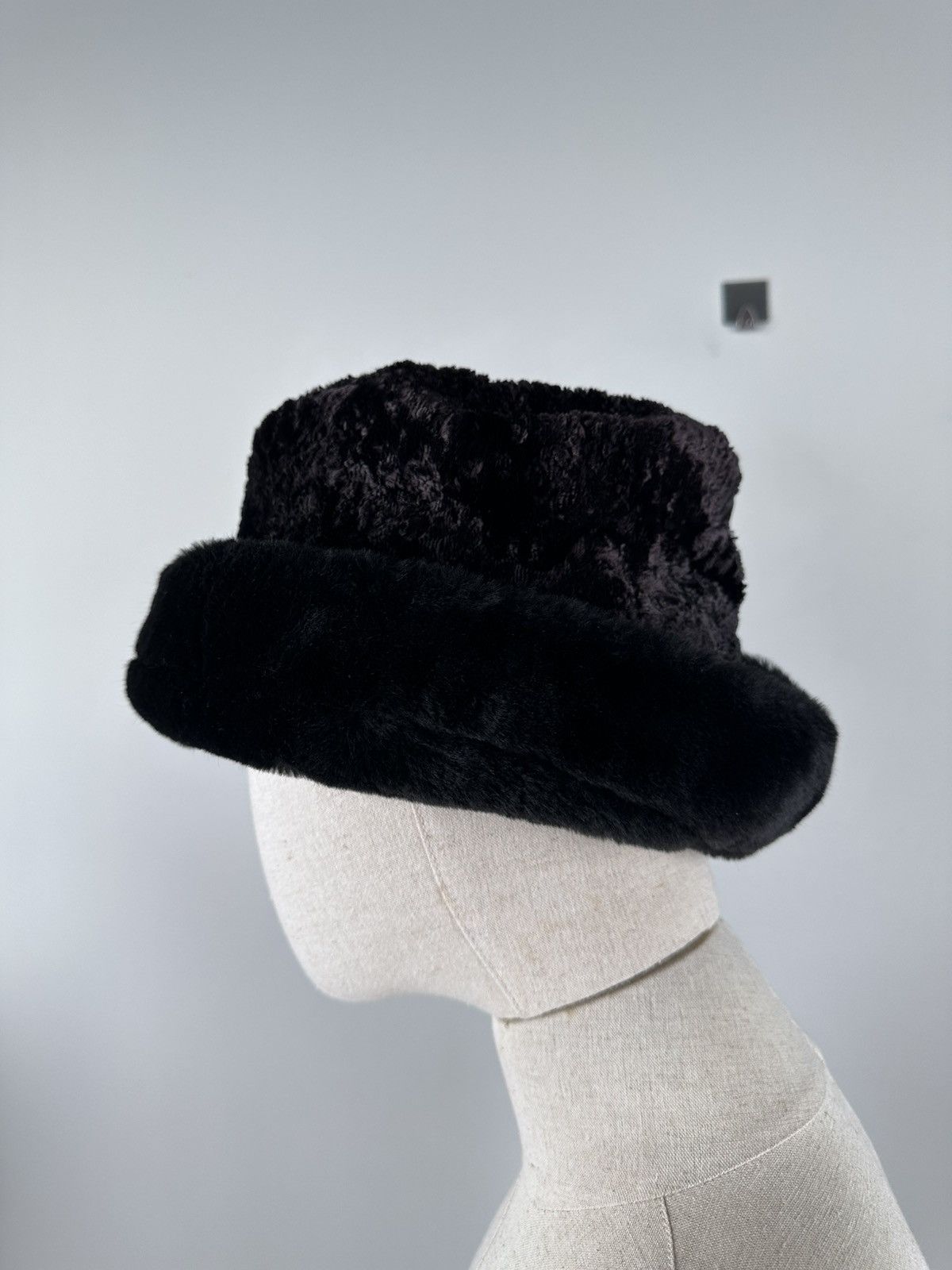 Hysteric Glamour × Vintage Crazy Vintage Y2k Faux Fur Rabbit Hat If Six Was Nine Size ONE SIZE - 2 Thumbnail