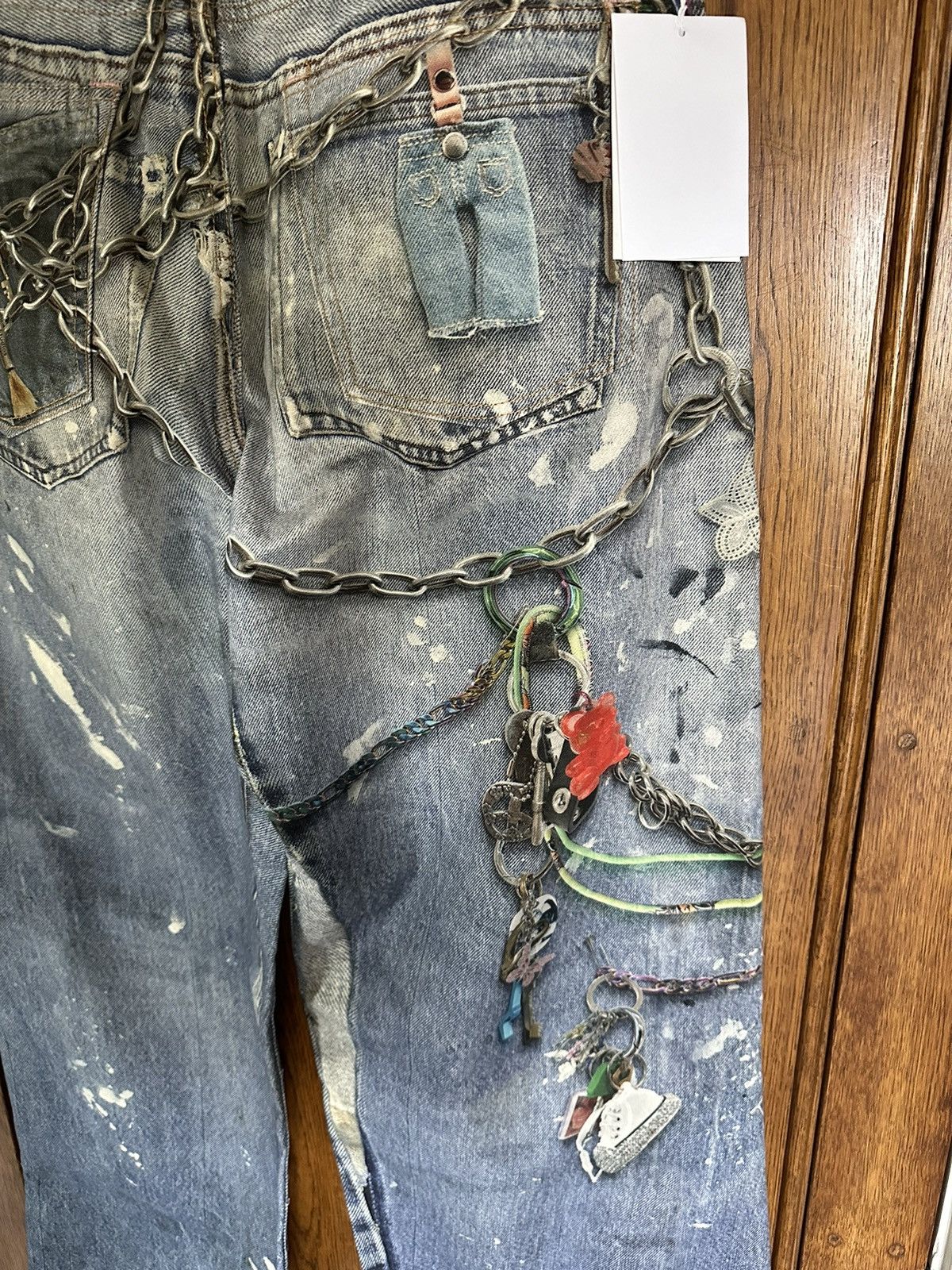 Acne Studios SS24 Acne studios loose fit rope chain jeans 48 Size US 32 / EU 48 - 20 Thumbnail