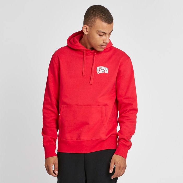 Red best sale billionaire hoodie