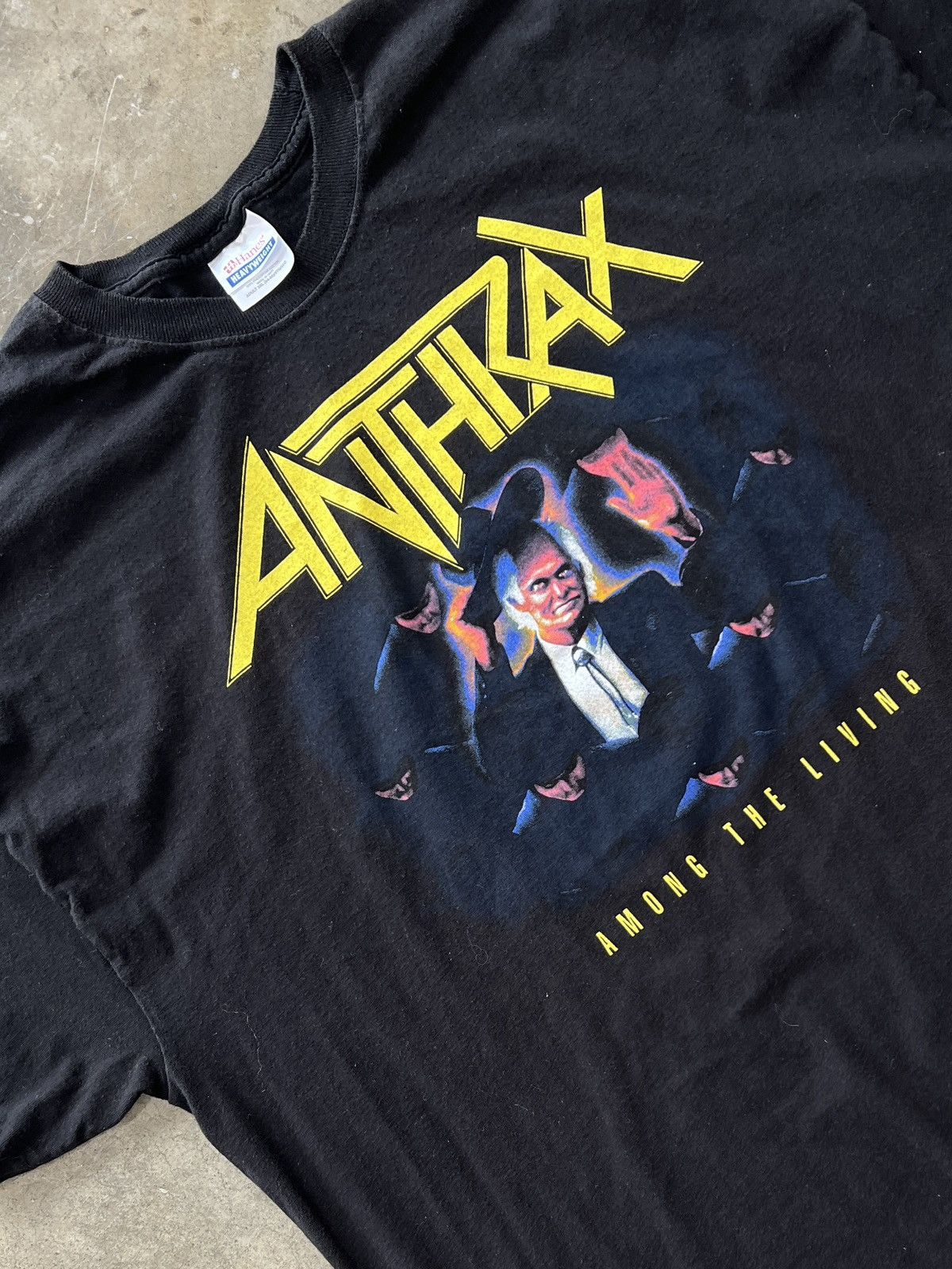 Vintage Anthrax Follow Me or Die Band Tee 3XL